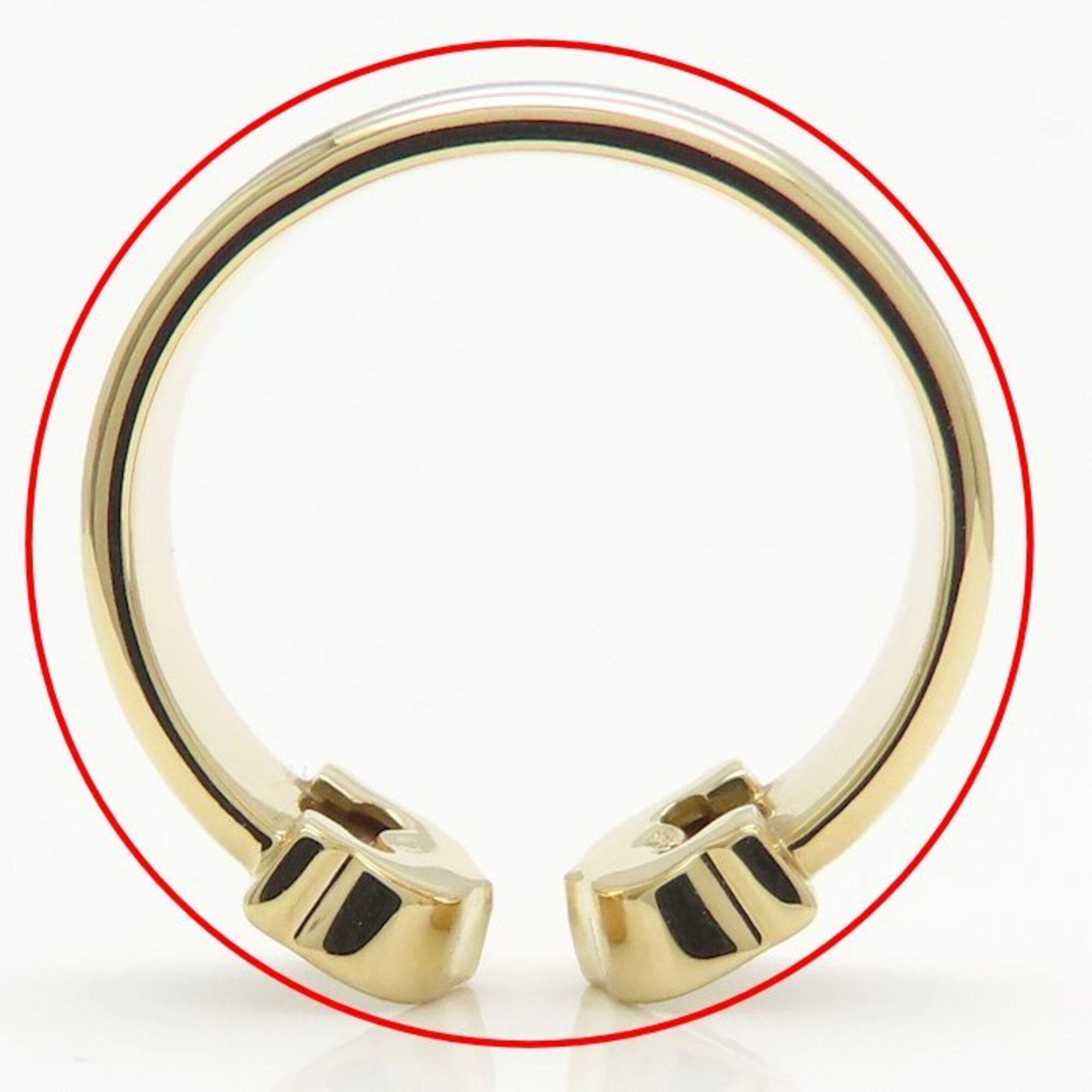Cartier Yellow Gold (18K) Pink Gold (18K) White Gold (18K) Band Ring (Pre-Owned)