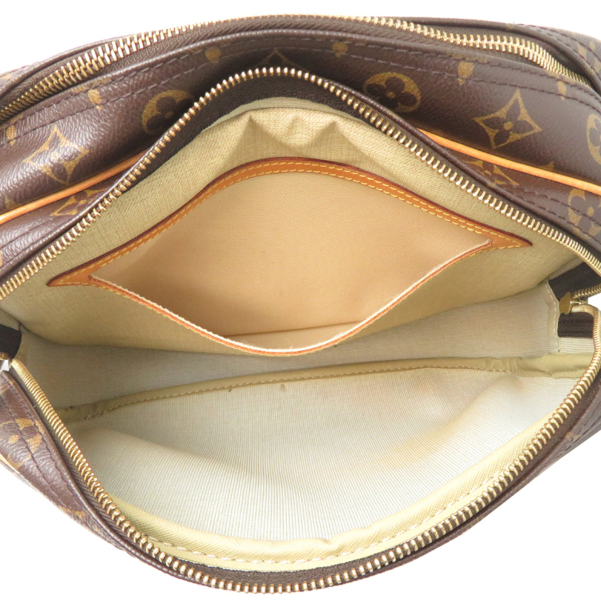 Louis Vuitton Brown Monogram Shoulder Bag (Pre-Owned)