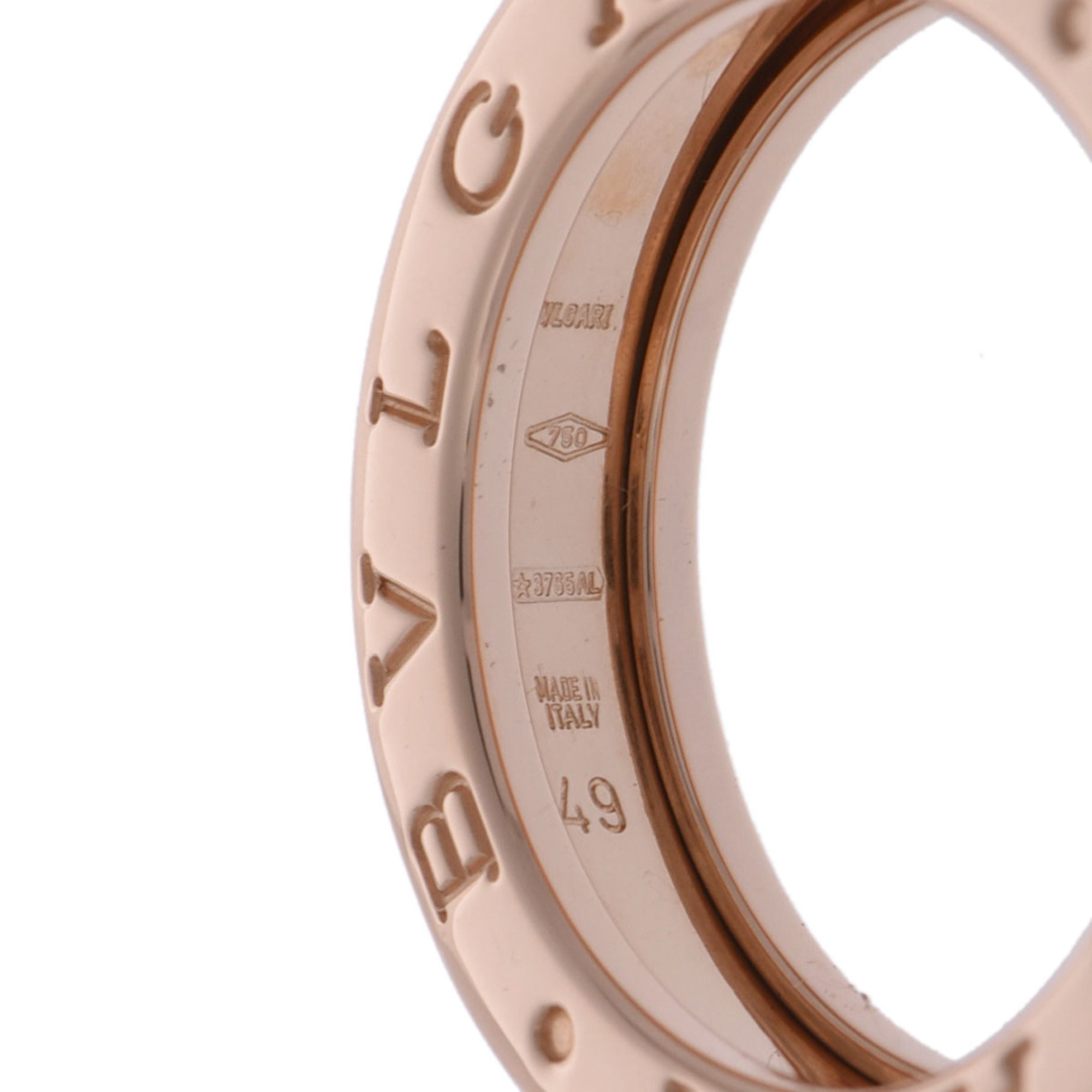 Bvlgari B.Zero1 Pink Gold (18K) Band Ring (Pre-Owned)