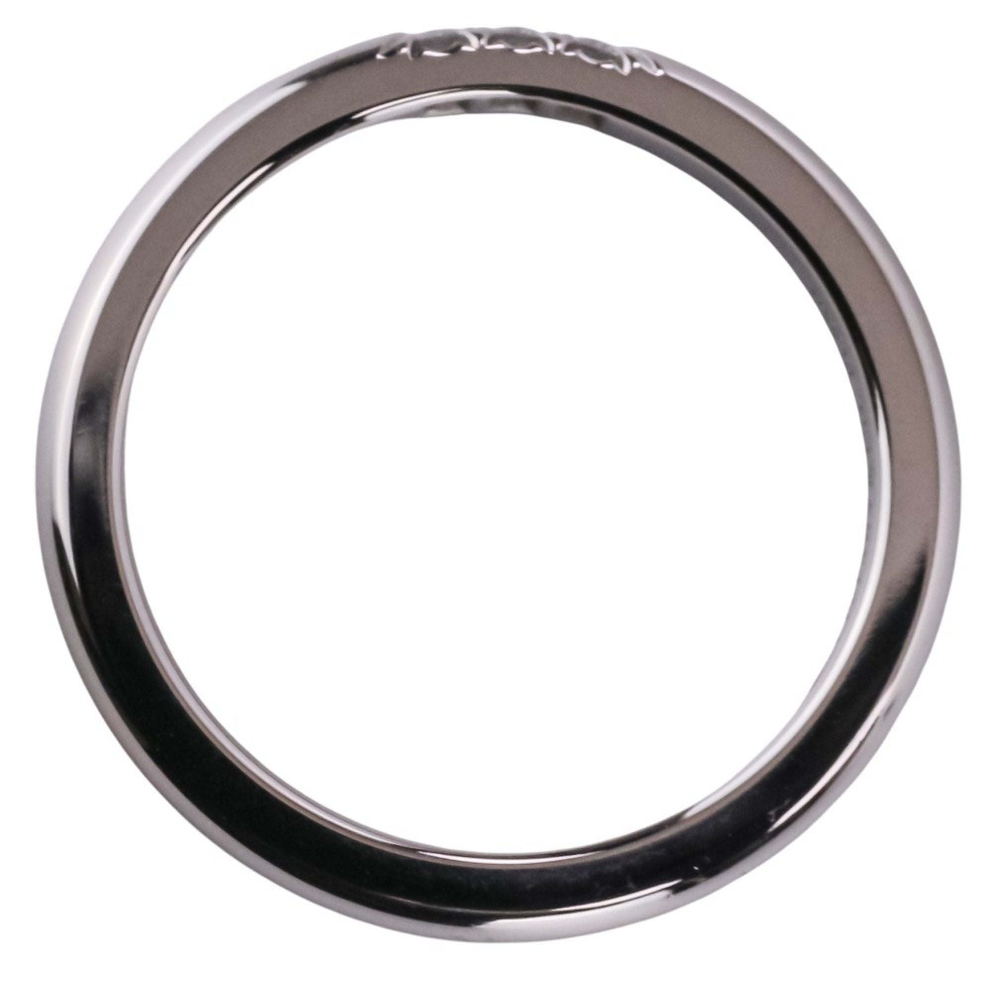 Tiffany Silver Platinum 950 Band Ring (Pre-Owned)