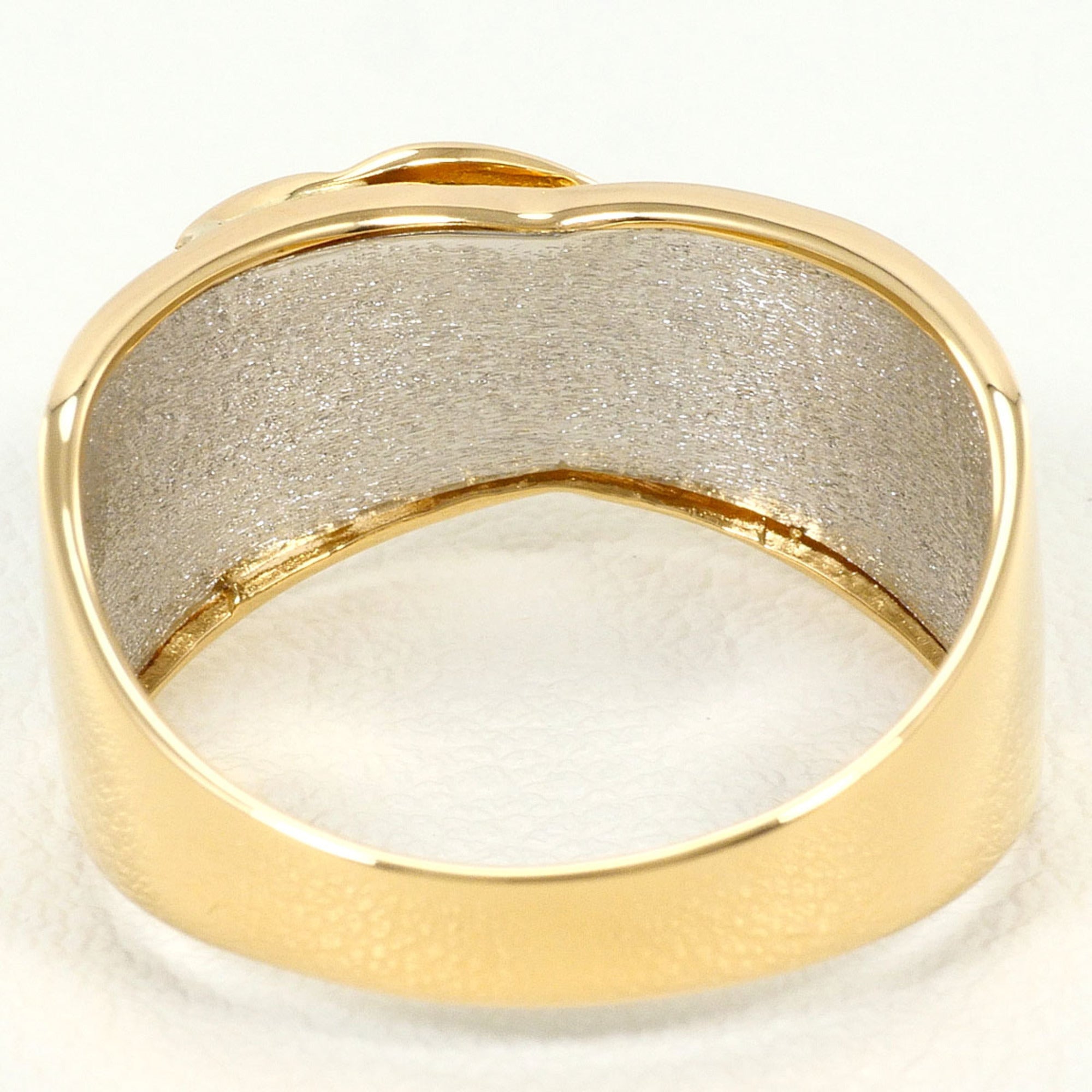 Unbranded Platinum Yellow Gold Yellow Gold (18K) Platinum 900 Band Ring (Pre-Owned)