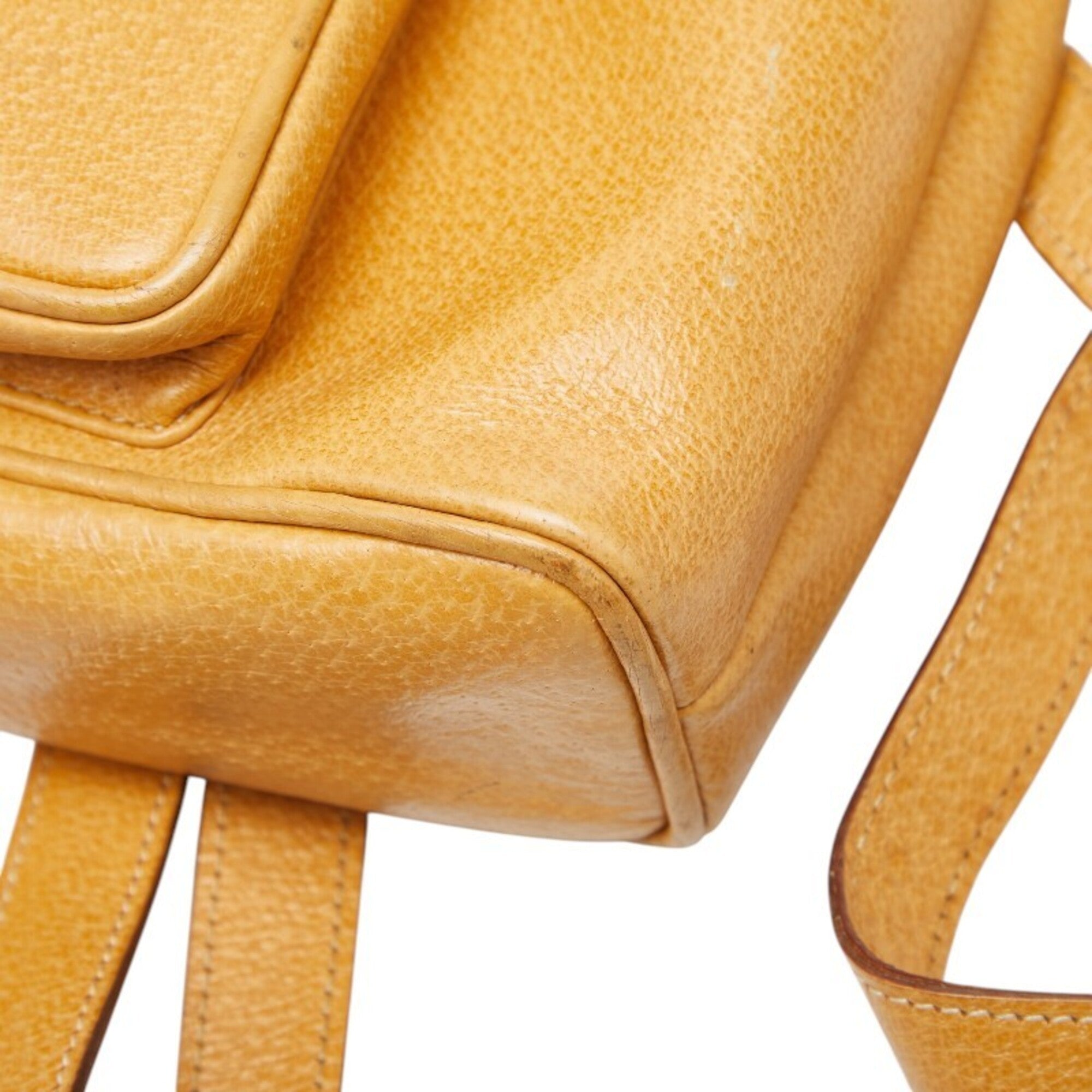 Gucci Beige Leather Backpack (Pre-Owned)