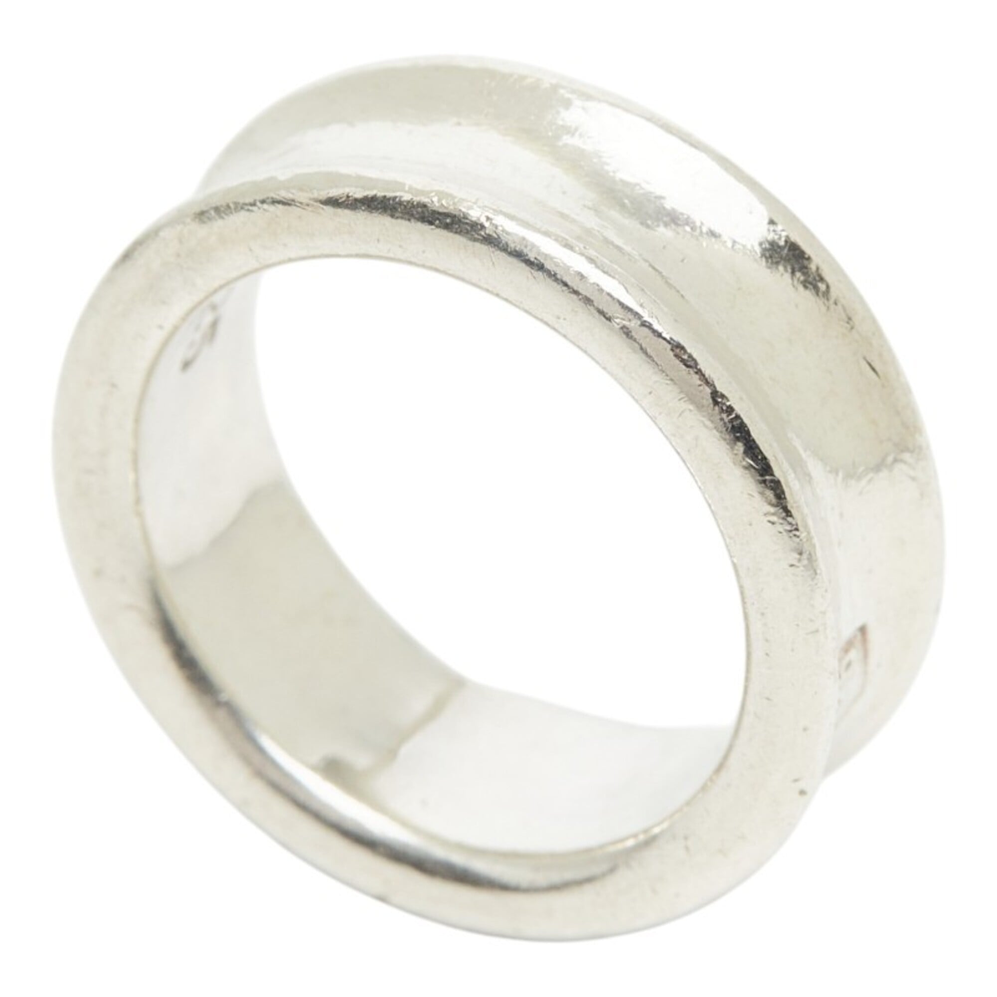 Tiffany Silver Silver 925 Band Ring (Pre-Owned)