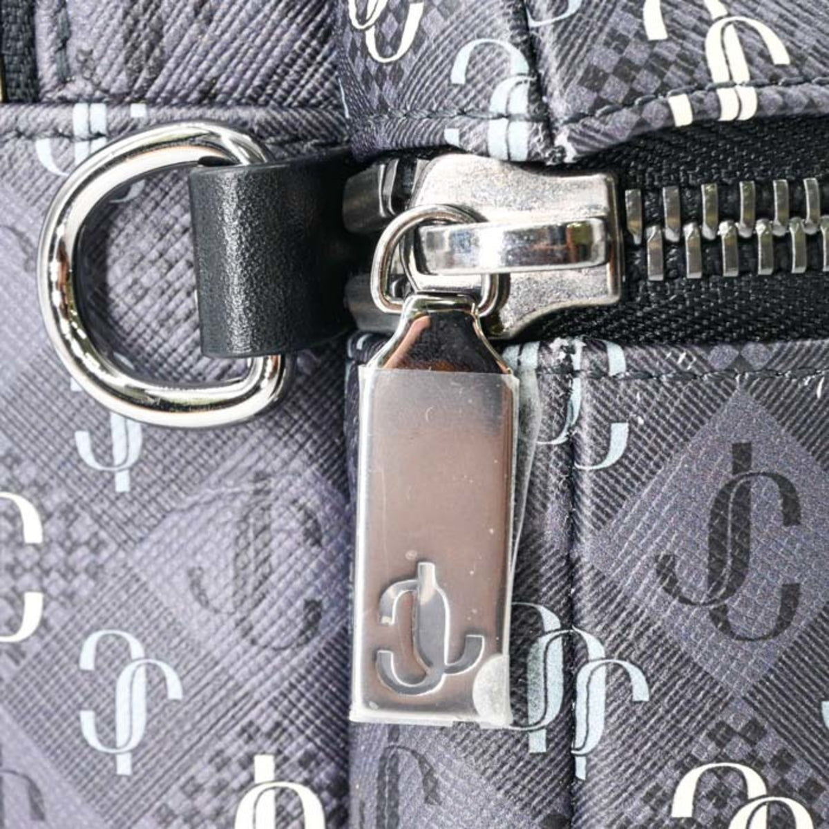 Jimmy Choo Gray Green Backpack (Pre-Owned)