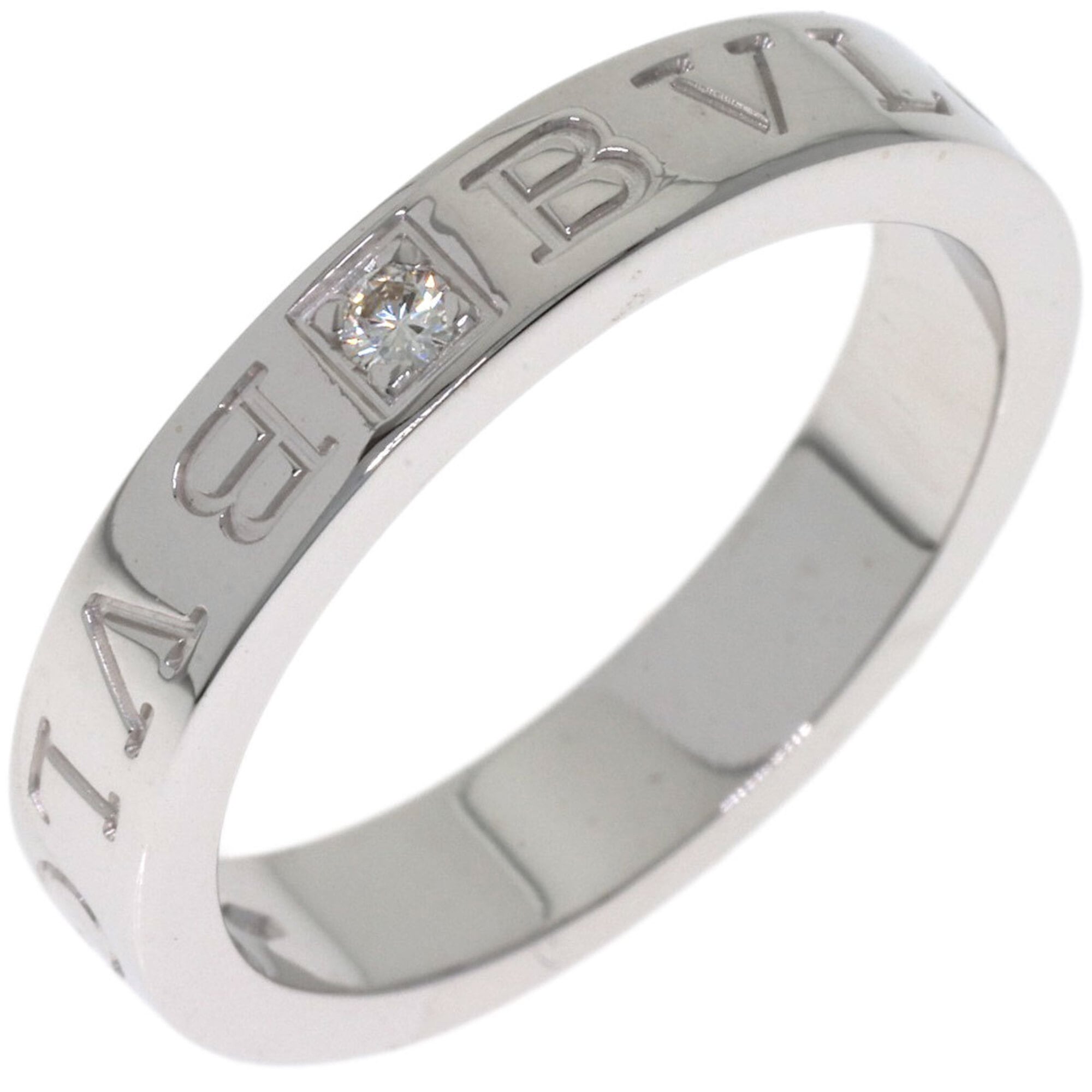 Bvlgari White Gold (18K) Band Ring (Pre-Owned)