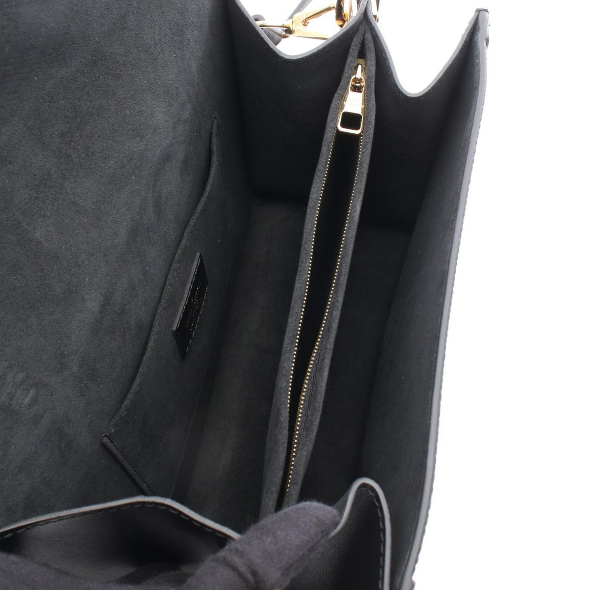 Louis Vuitton Black Noir Epi Leather Handbag Shoulder Bag (Pre-Owned)