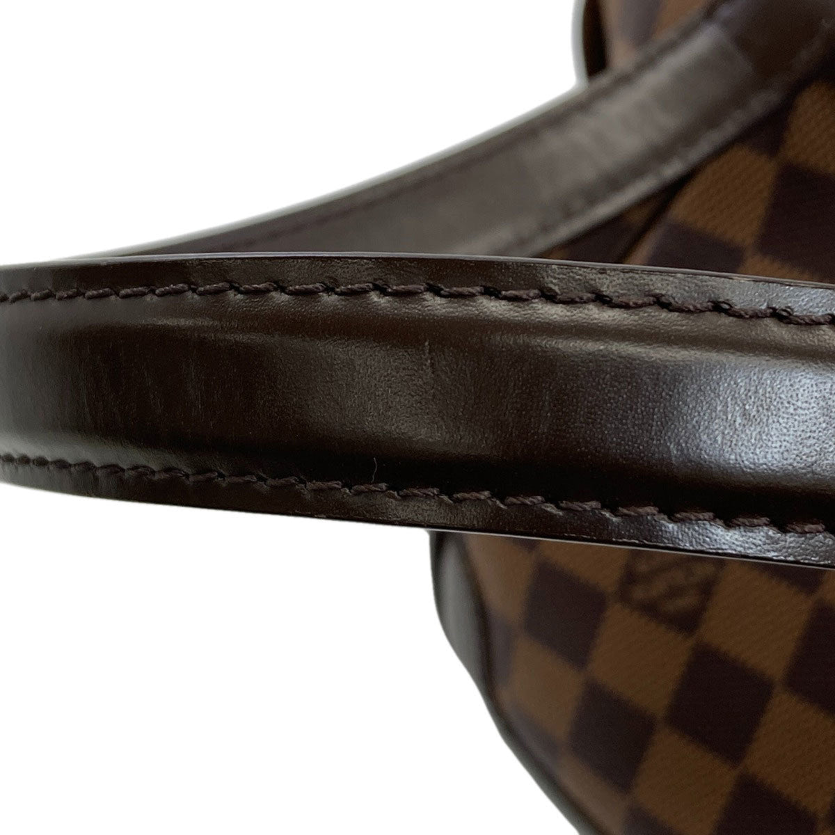 Louis Vuitton Brown Damier Canvas Handbag (Pre-Owned)