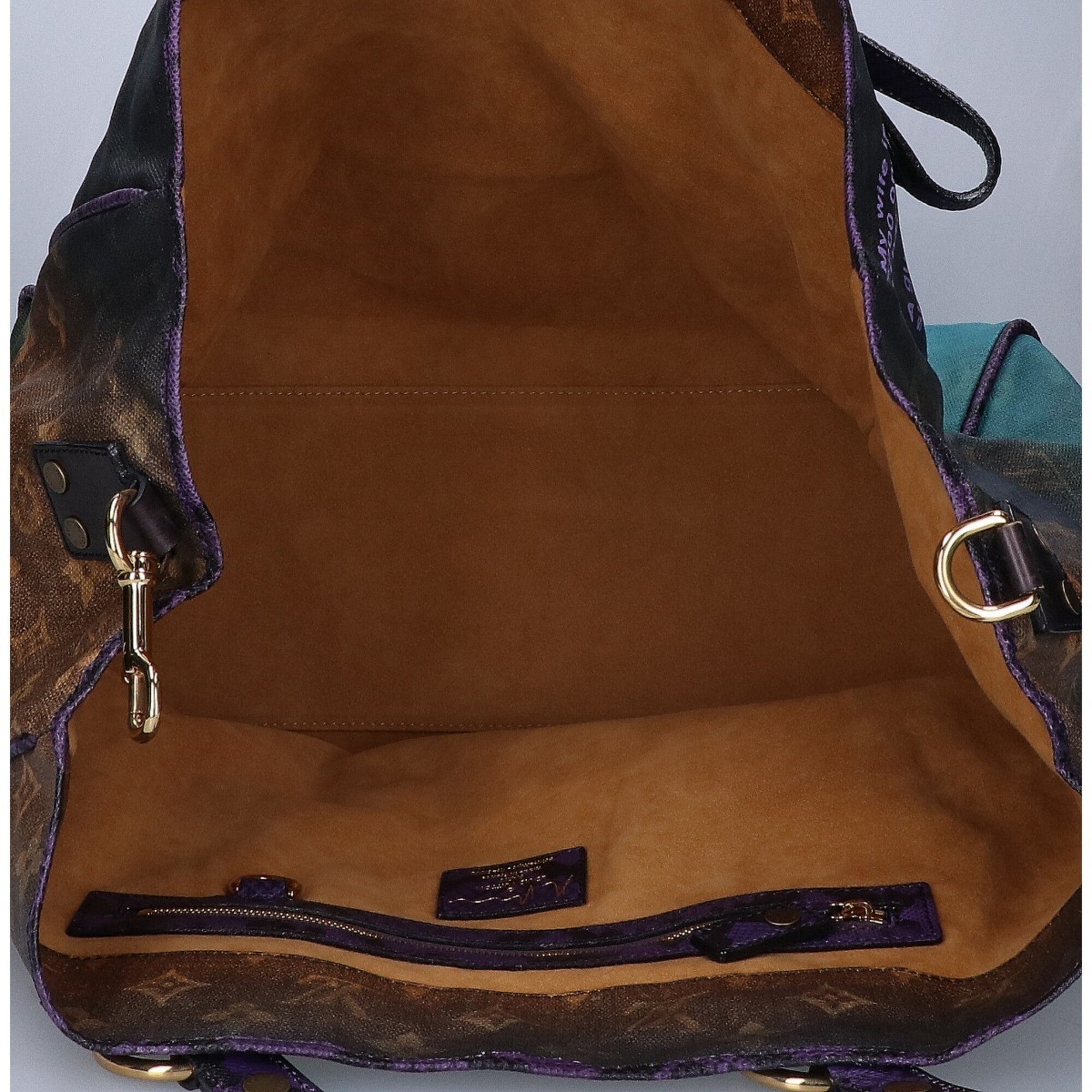 Louis Vuitton Violet Pvc Tote Bag (Pre-Owned)