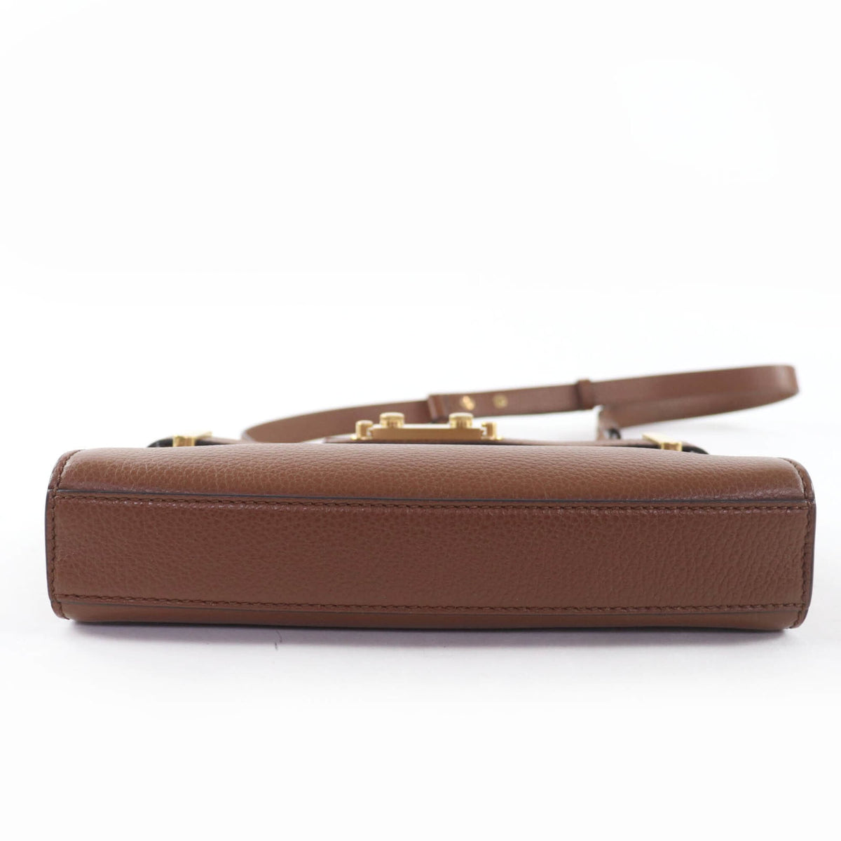 Bally Brown Leather Handbag Shoulder Bag (Pre-Owned)
