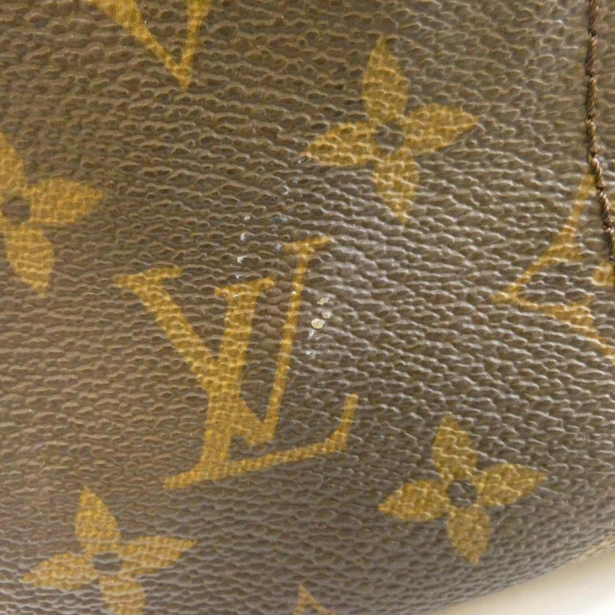 Louis Vuitton Brown Coated Canvas Handbag (Pre-Owned)