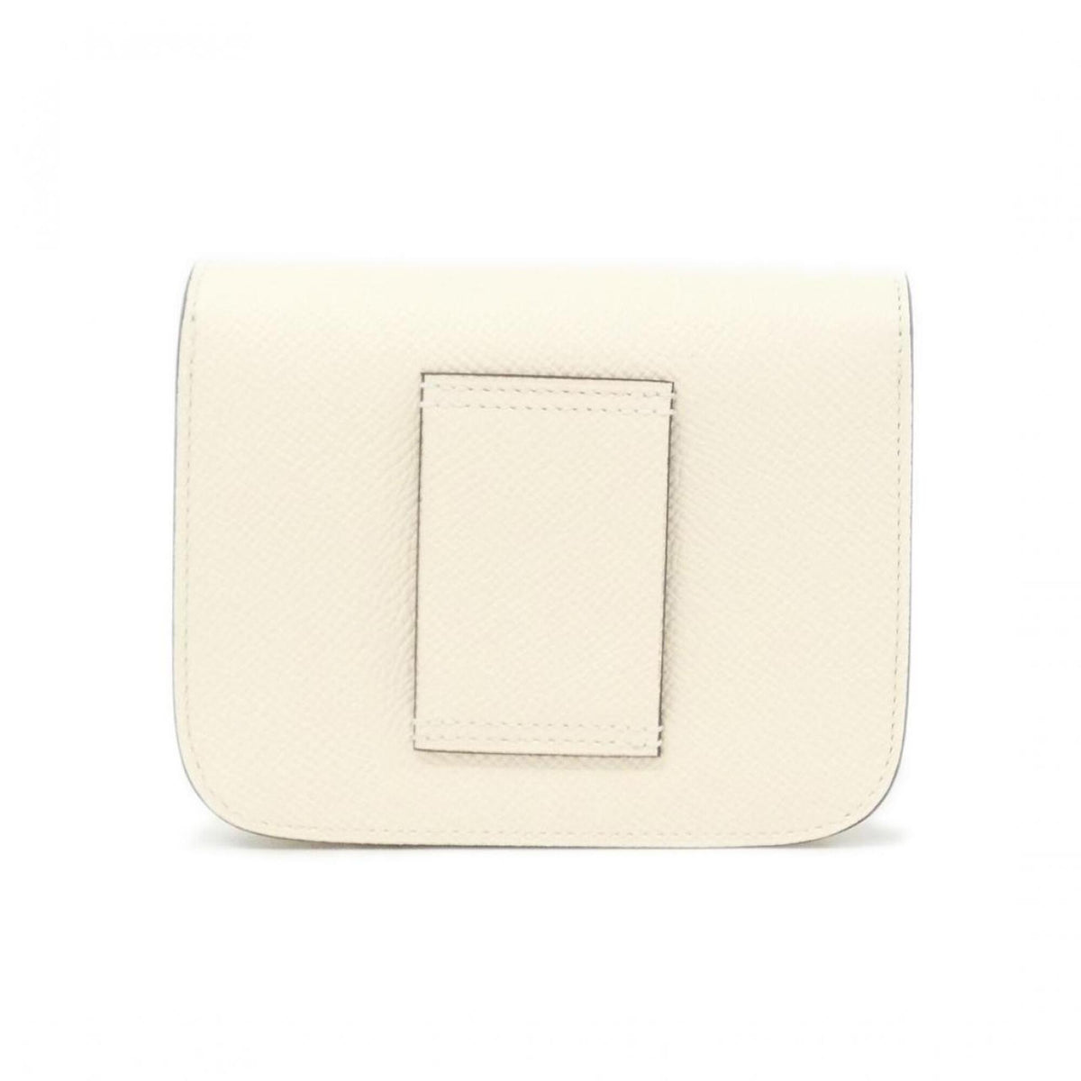 Hermes White Epsom Leather Wallet (Bi-Fold) (Pre-Owned)
