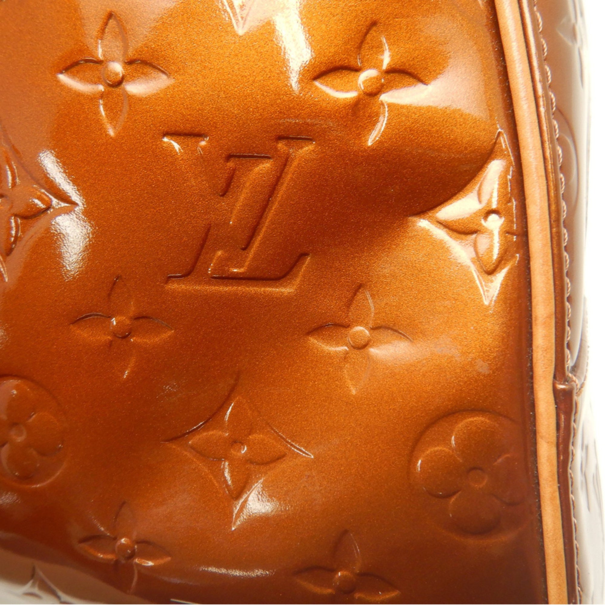 Louis Vuitton Bronze Monogram Monogram Vernis Handbag (Pre-Owned)