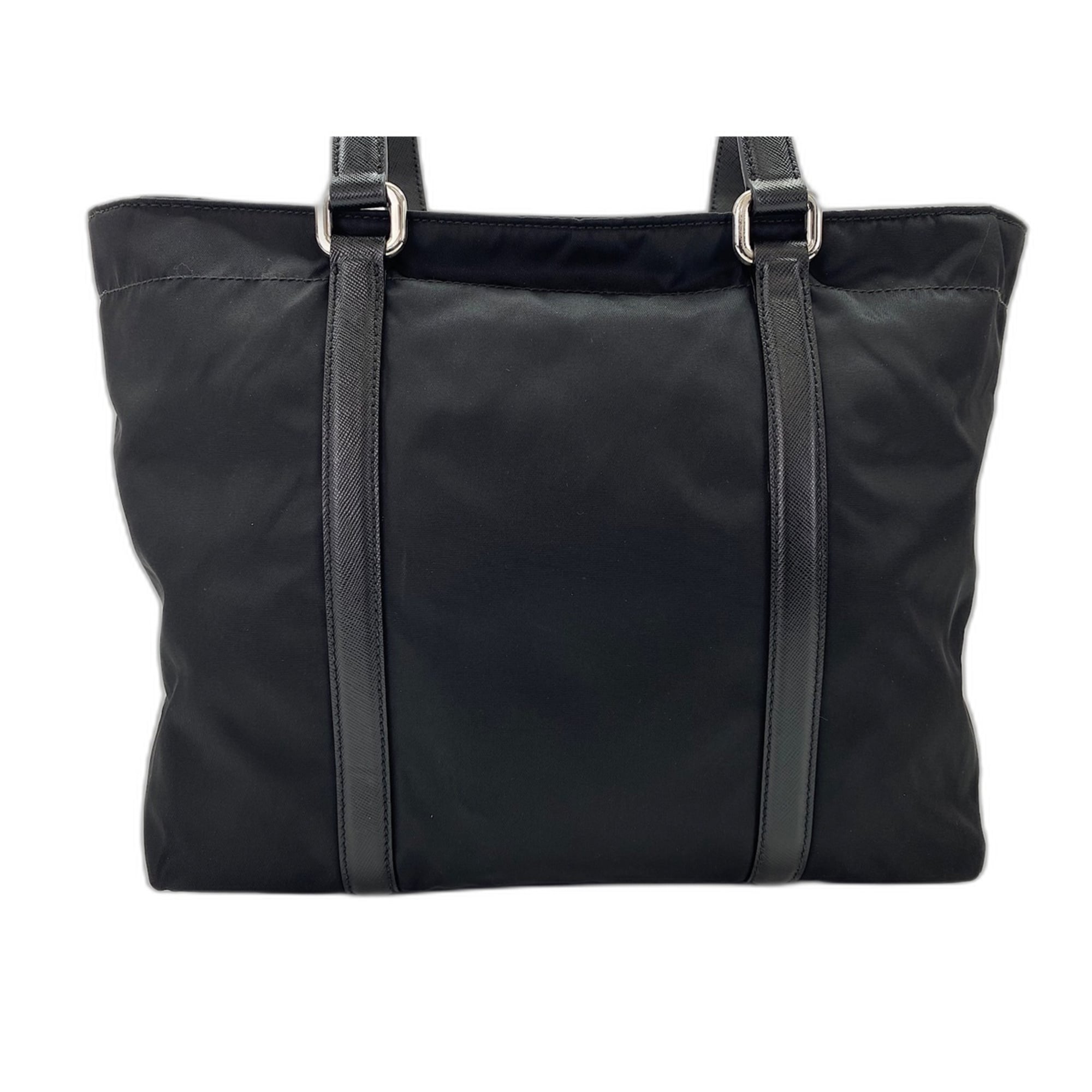 Prada Black Nylon Tote Bag (Pre-Owned)