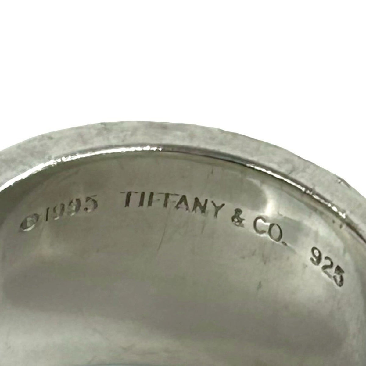 Tiffany Silver Silver 925 Band Ring (Pre-Owned)