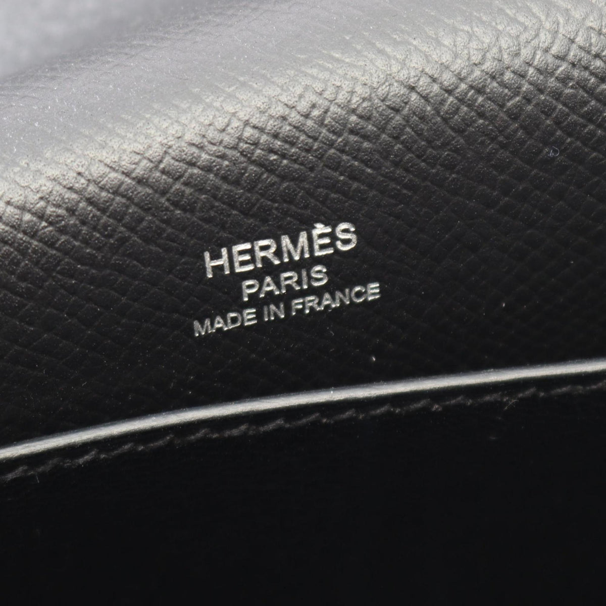 Hermes Black Epsom Leather Leather Shoulder Bag (Pre-Owned)