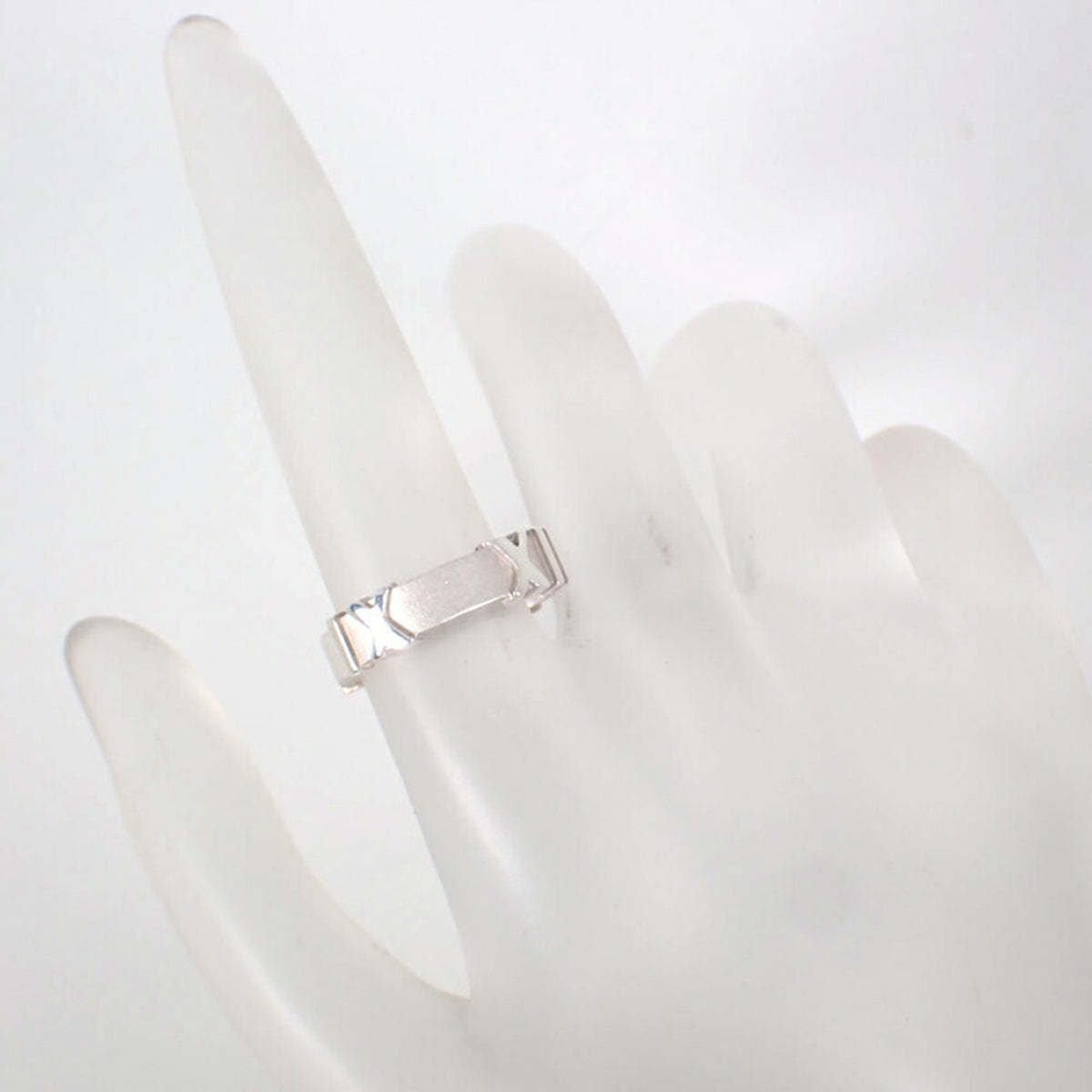 Tiffany Sterling Silver 925 Band Ring (Pre-Owned)
