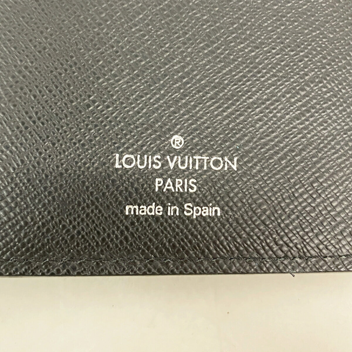 Louis Vuitton Noir Long Wallet (Bi-Fold) (Pre-Owned)