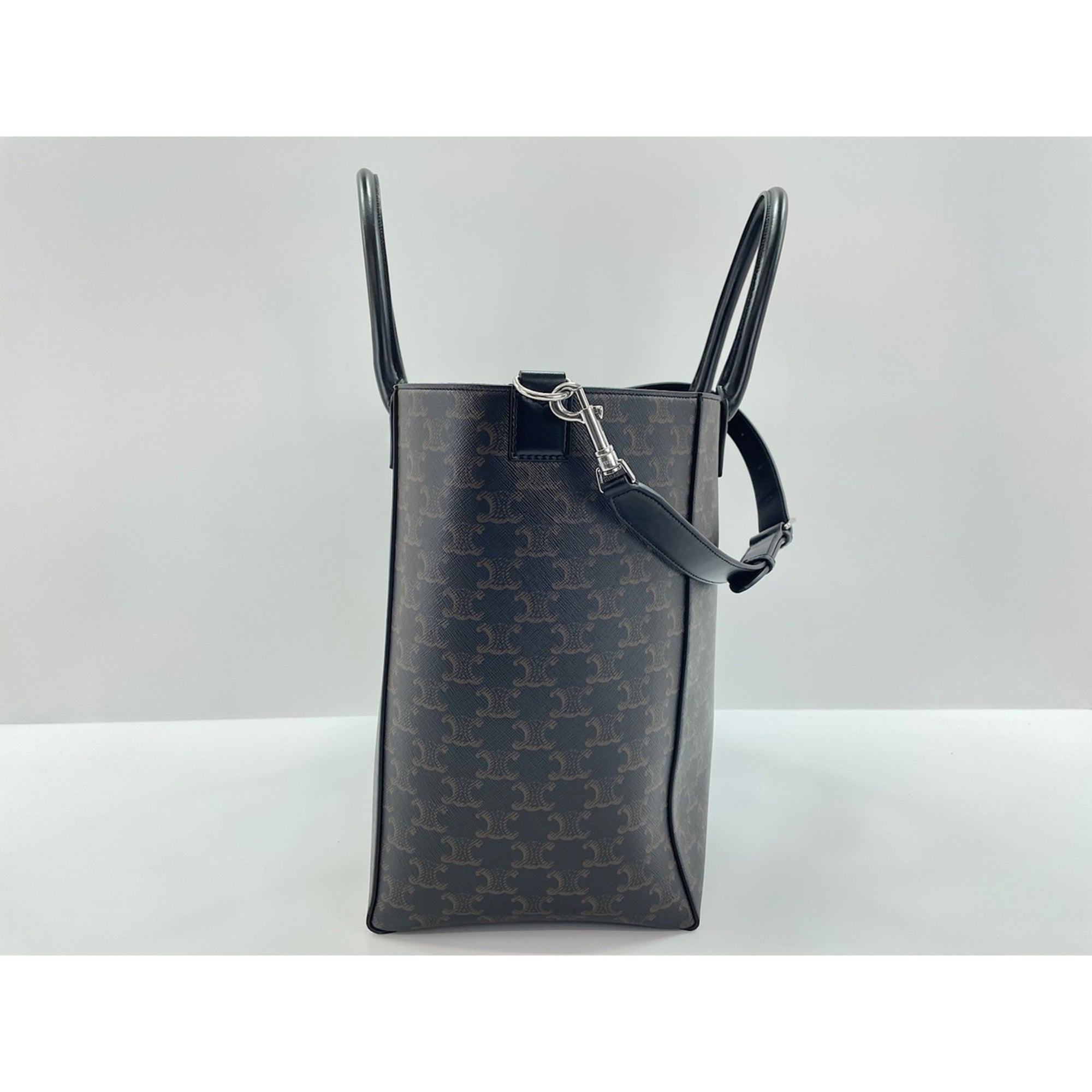 Celine Black Pvc Tote Bag (Pre-Owned)