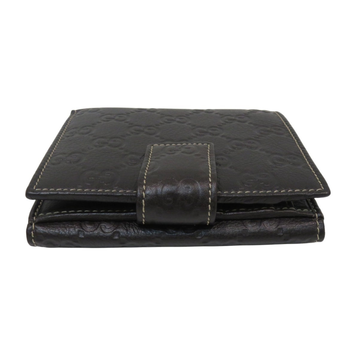 Gucci Black Leather Wallet (Bi-Fold) (Pre-Owned)