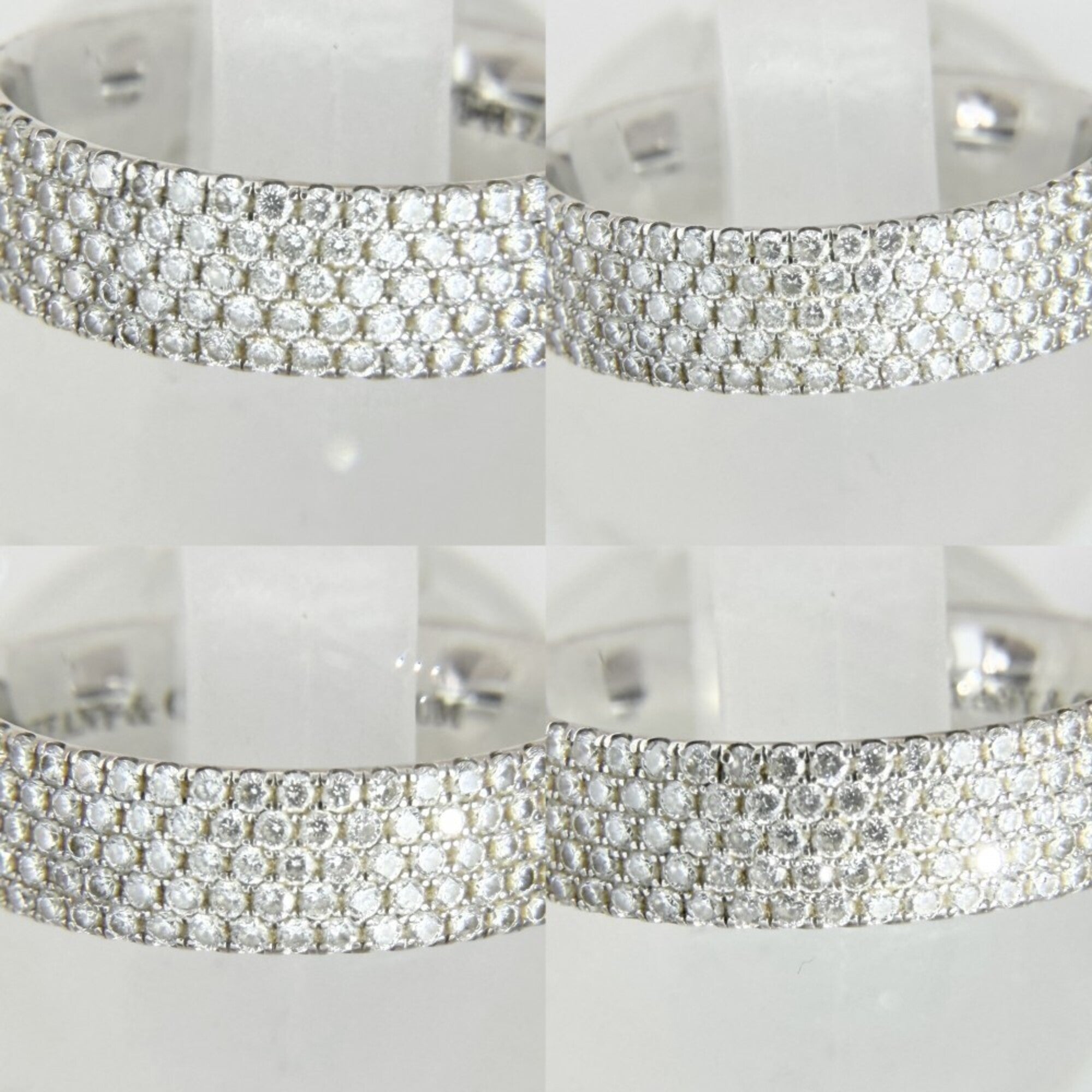 Tiffany White Gold (18K) Band Ring (Pre-Owned)