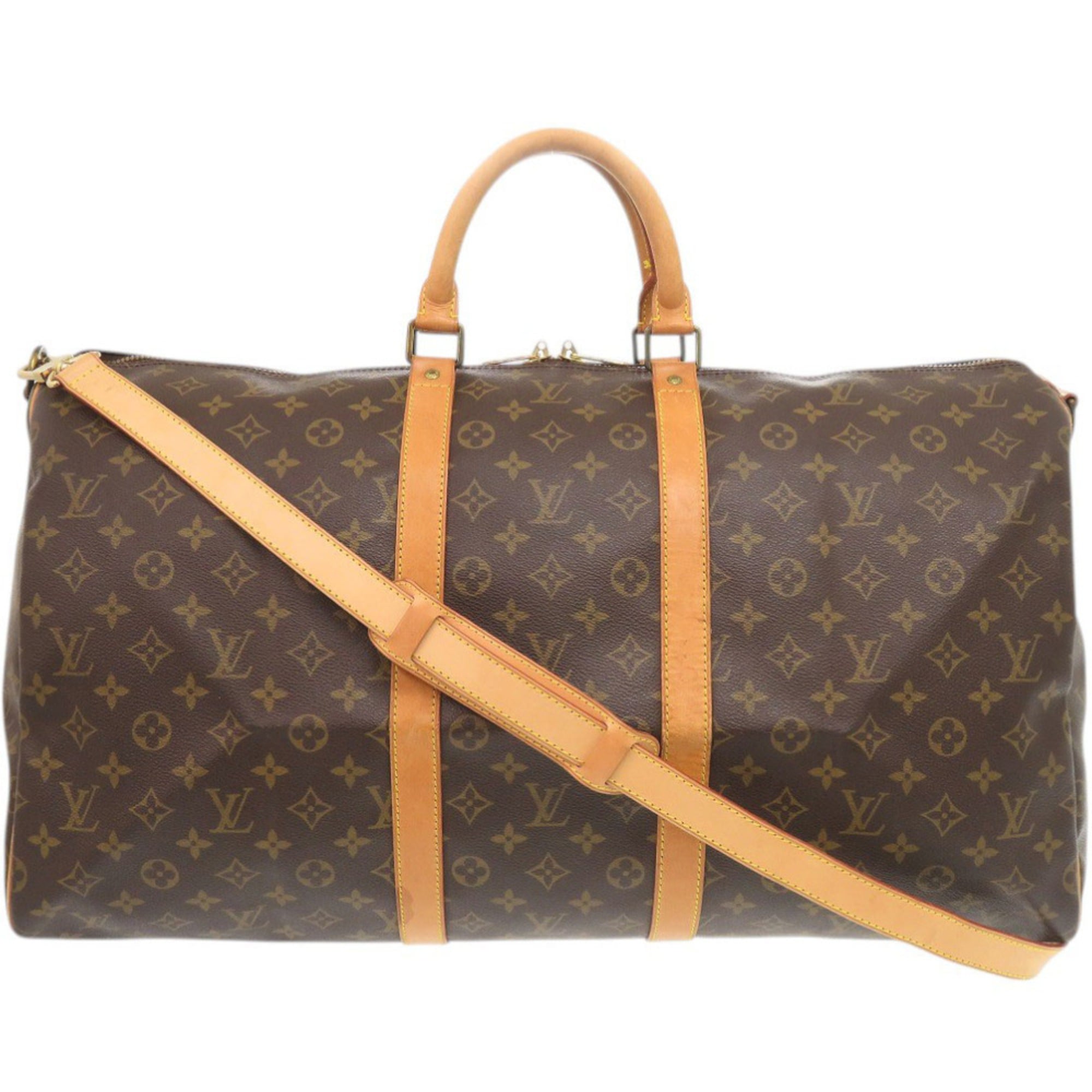 Louis Vuitton Monogram Brown Monogram Boston Bag (Pre-Owned)