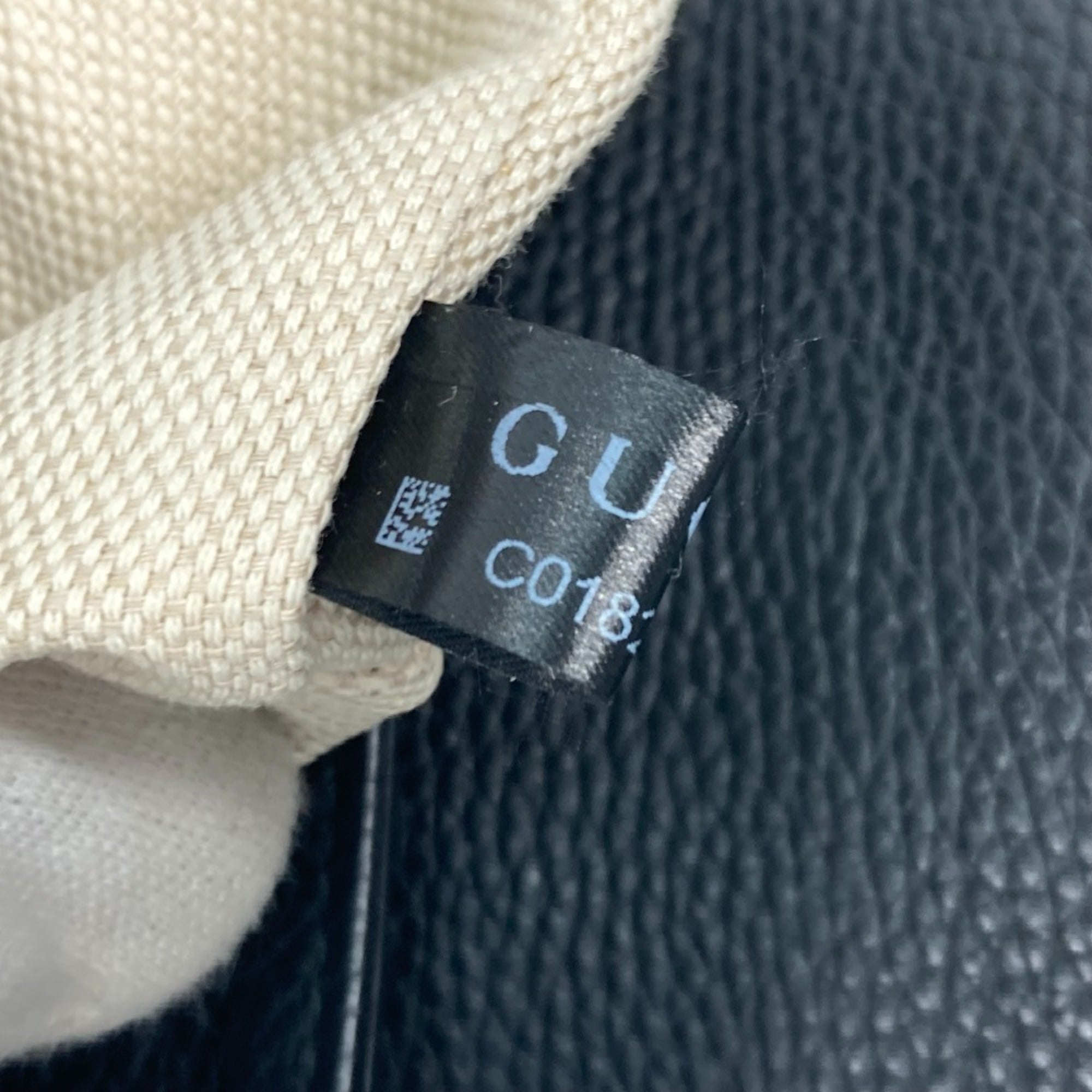 Gucci Black Leather Backpack (Pre-Owned)