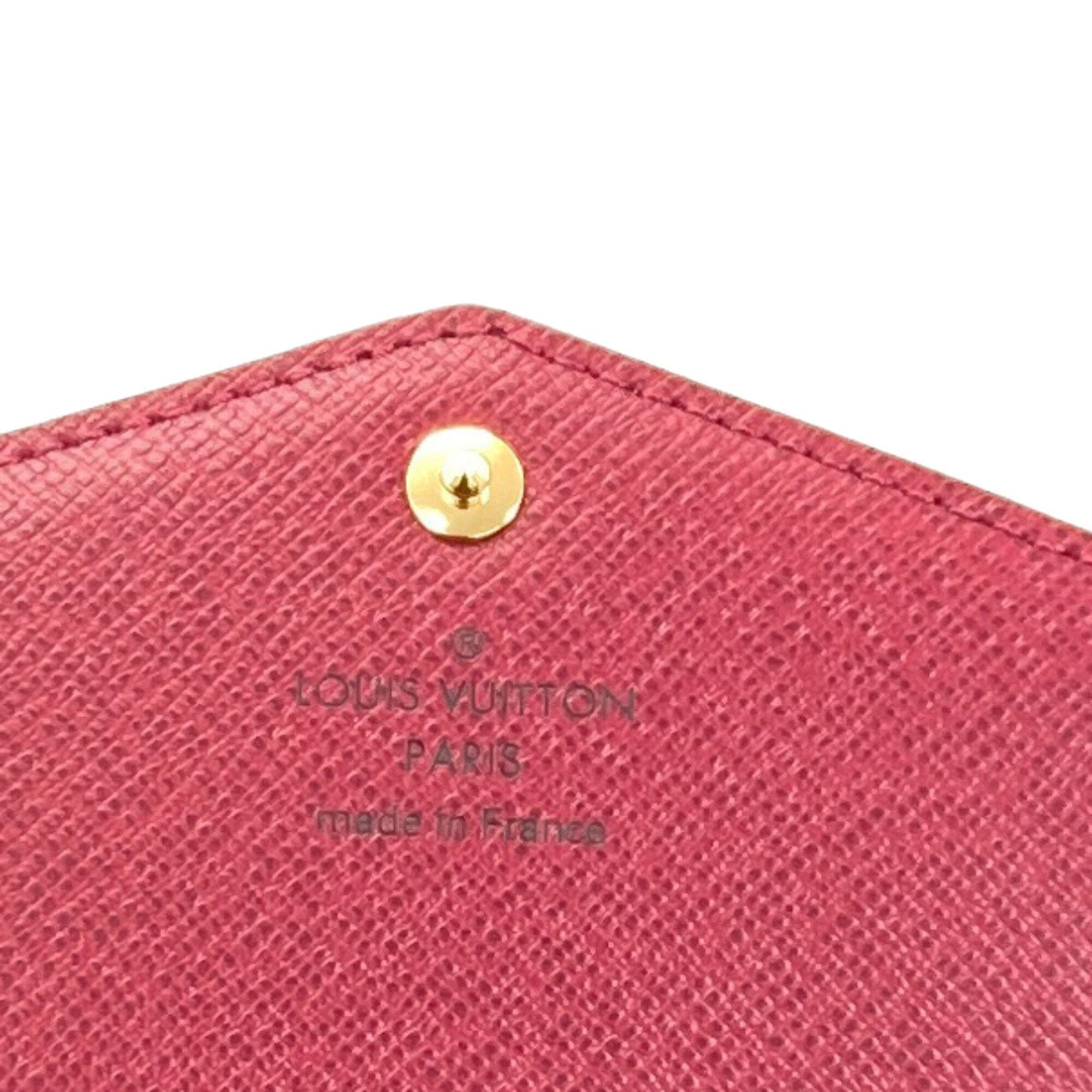 Louis Vuitton Fuchsia Monogram Monogram Long Wallet (Bi-Fold) (Pre-Owned)