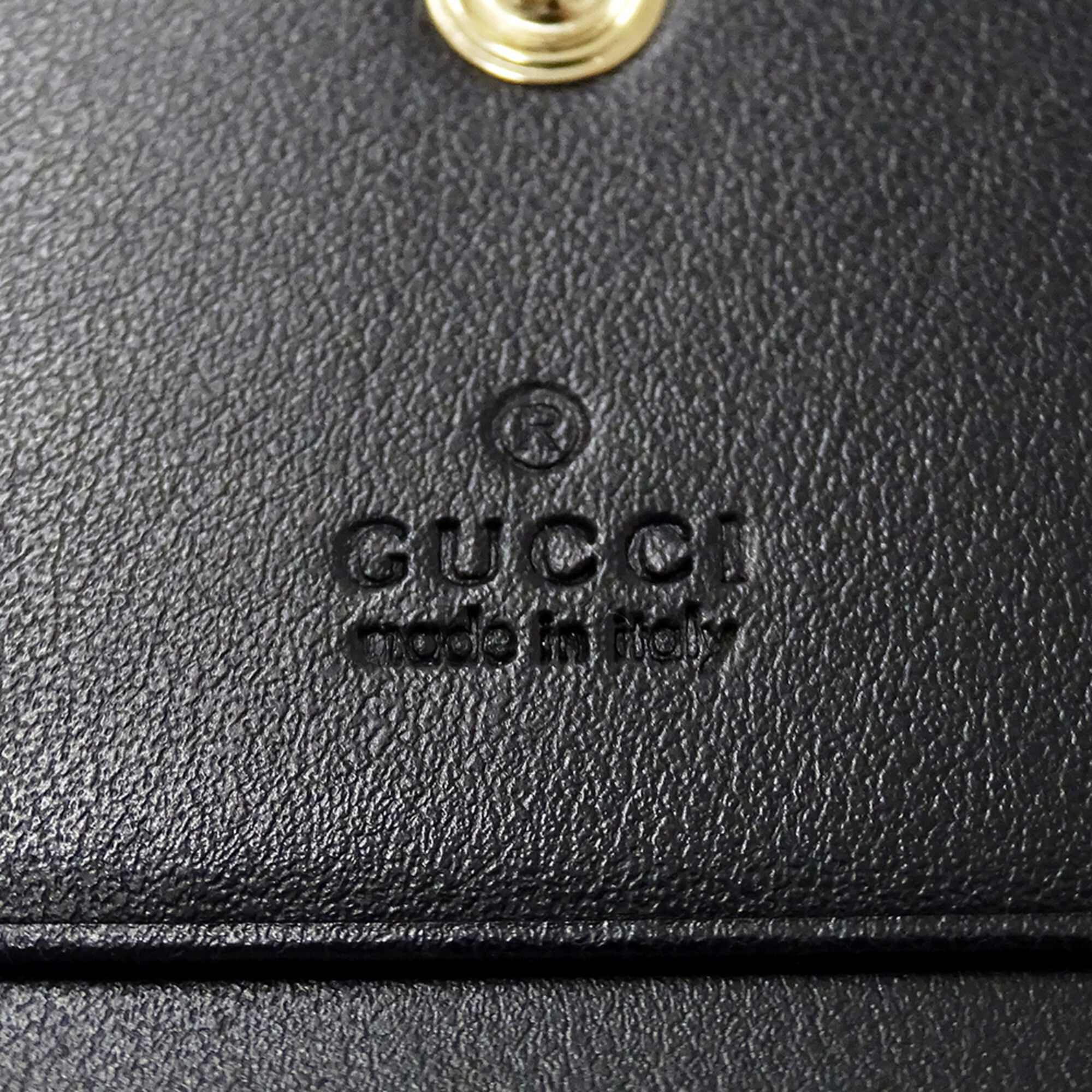 Gucci Black Leather Wallet (Bi-Fold) (Pre-Owned)