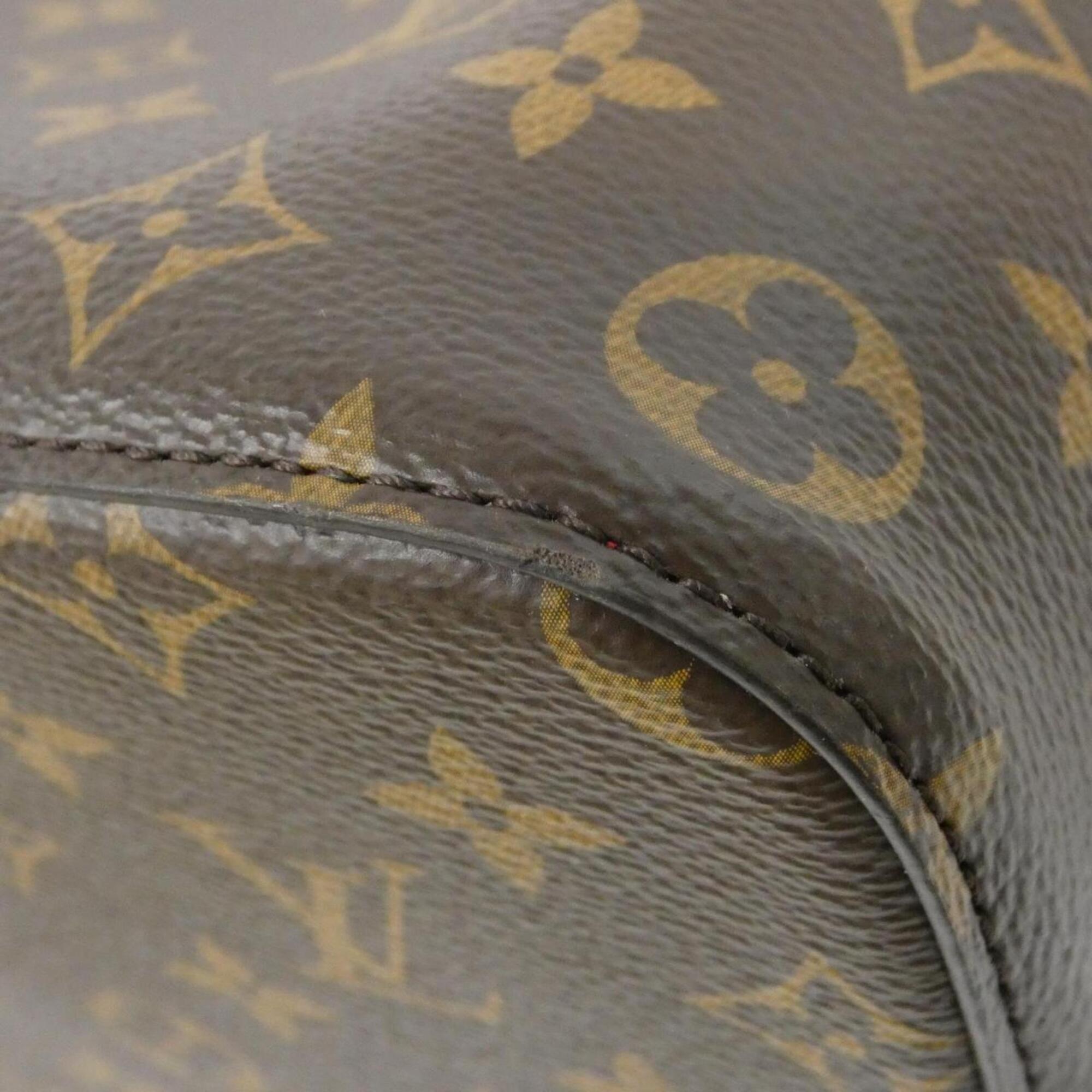 Louis Vuitton Monogram Coquelicots Marron Coated Canvas Shoulder Bag (Pre-Owned)