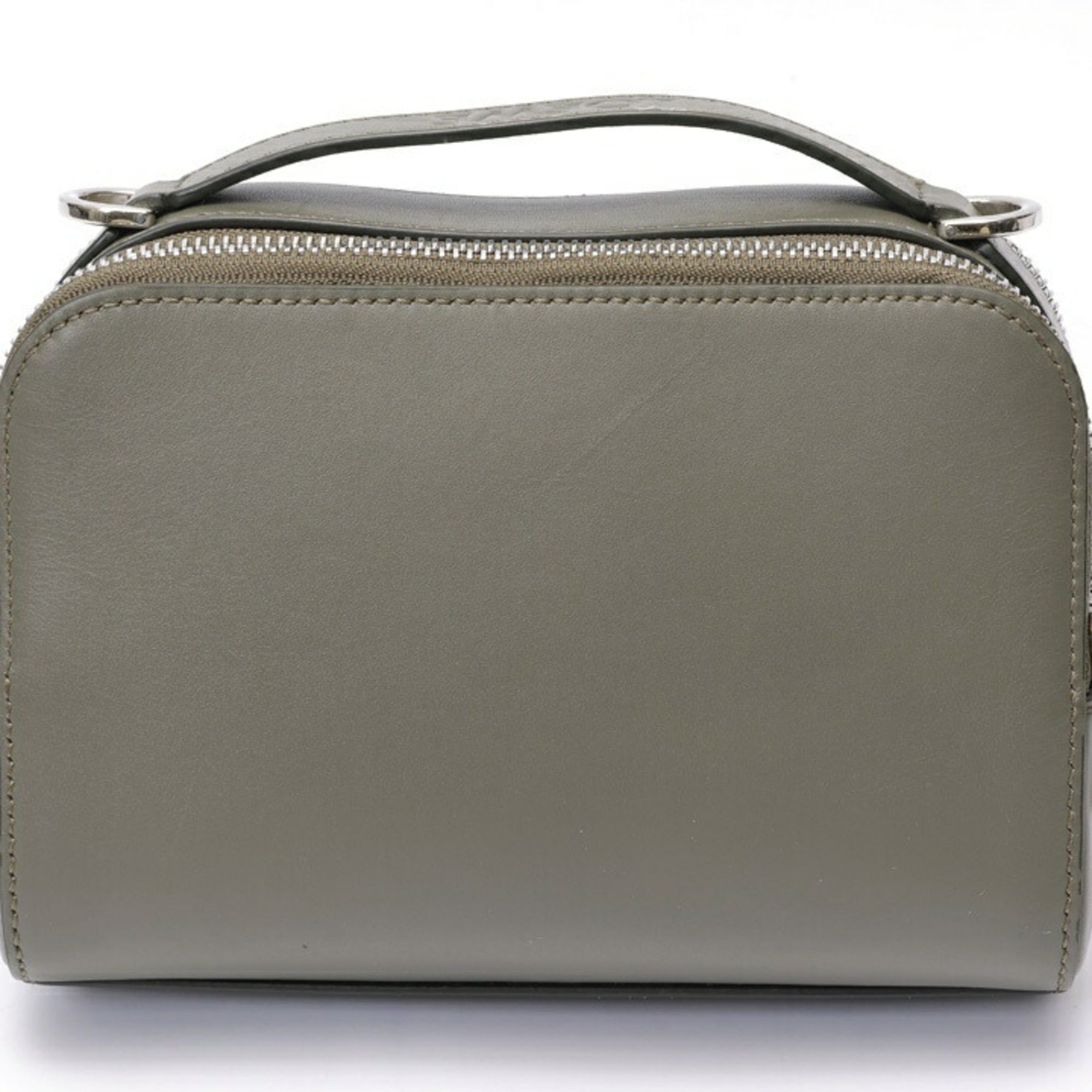 Loewe Khaki Leather Shoulder Bag (Pre-Owned)