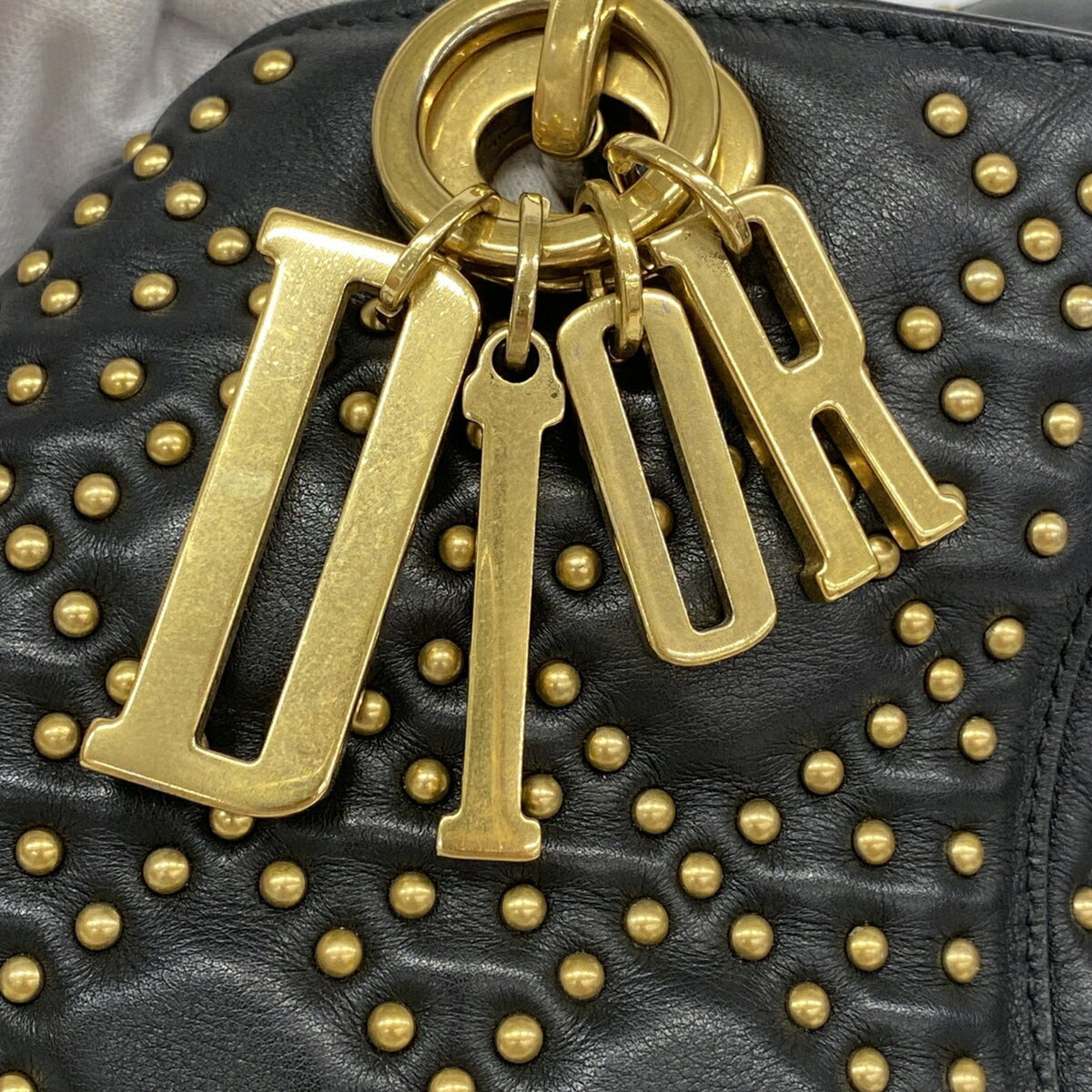 Christian Dior Black Leather Handbag (Pre-Owned)