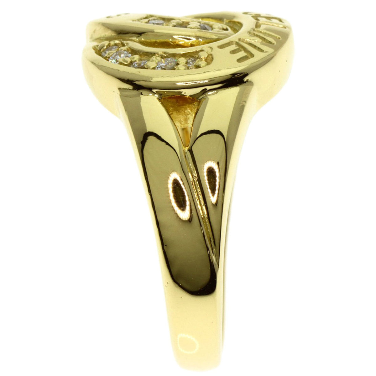 Celine Yellow Gold Yellow Gold (18K) Band Ring (Pre-Owned)