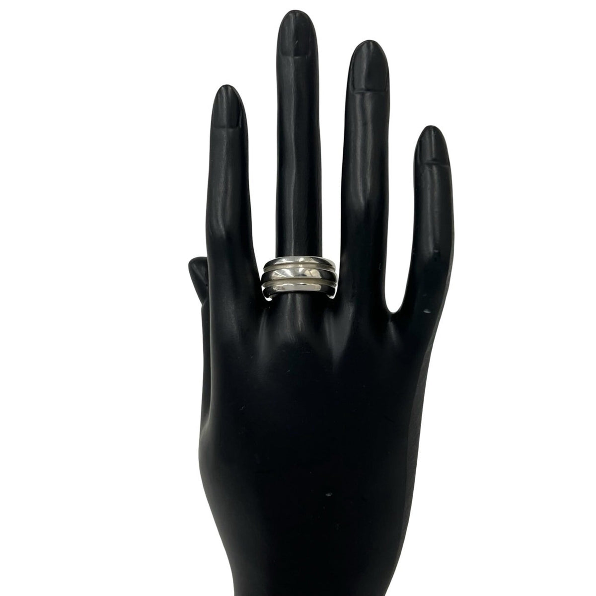 Tiffany Silver Silver 925 Band Ring (Pre-Owned)