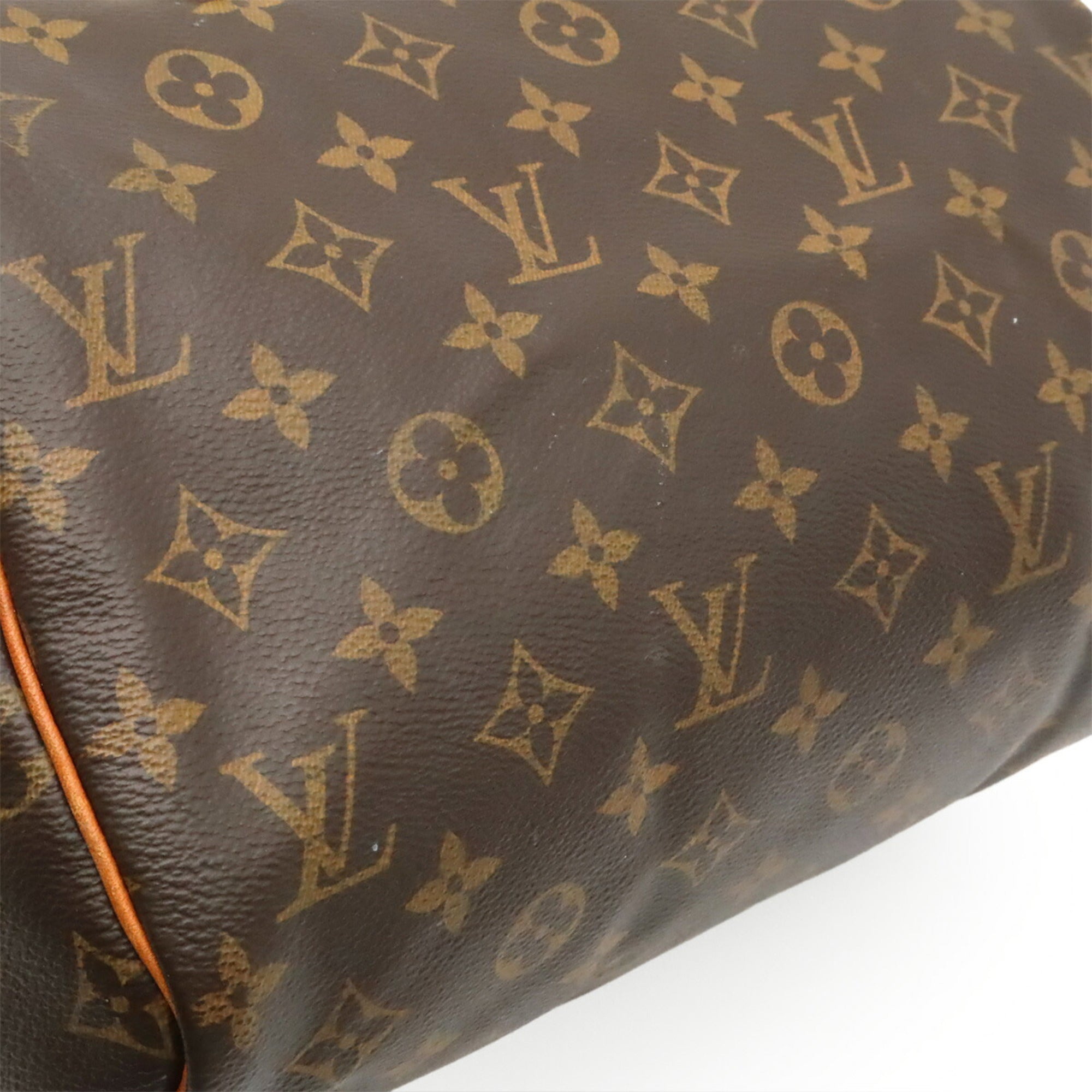 Louis Vuitton Brown Monogram Canvas Pvc Coated Canvas Boston Bag Handbag (Pre-Owned)