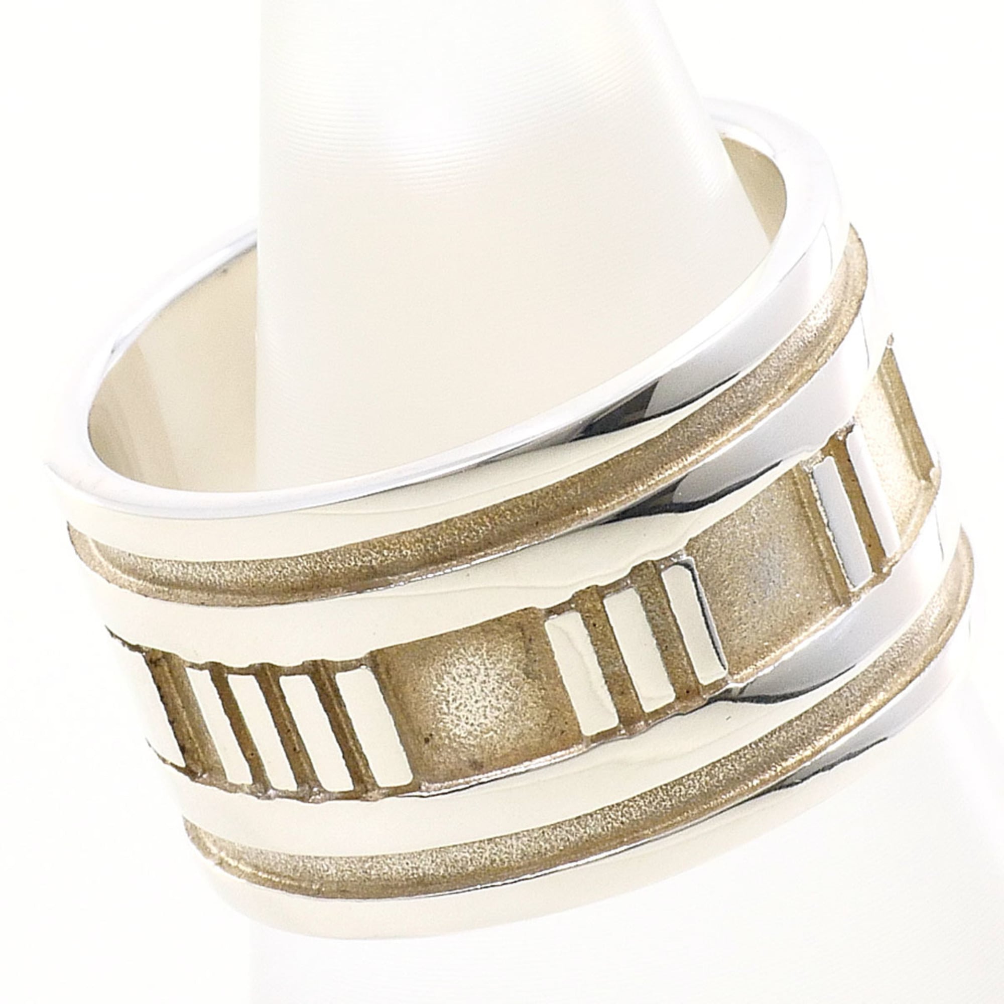 Tiffany Atlas Silver 925 Band Ring (Pre-Owned)