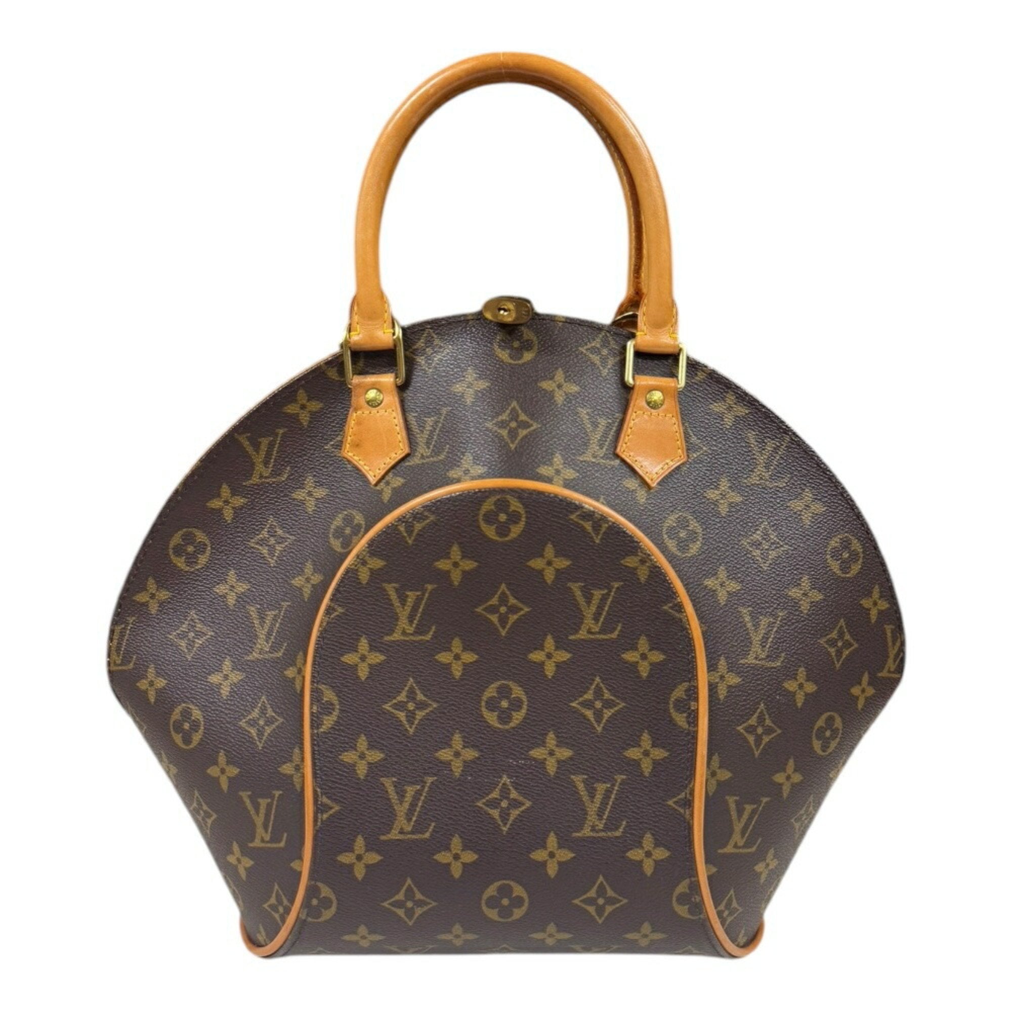 Louis Vuitton Brown Monogram Canvas Handbag (Pre-Owned)