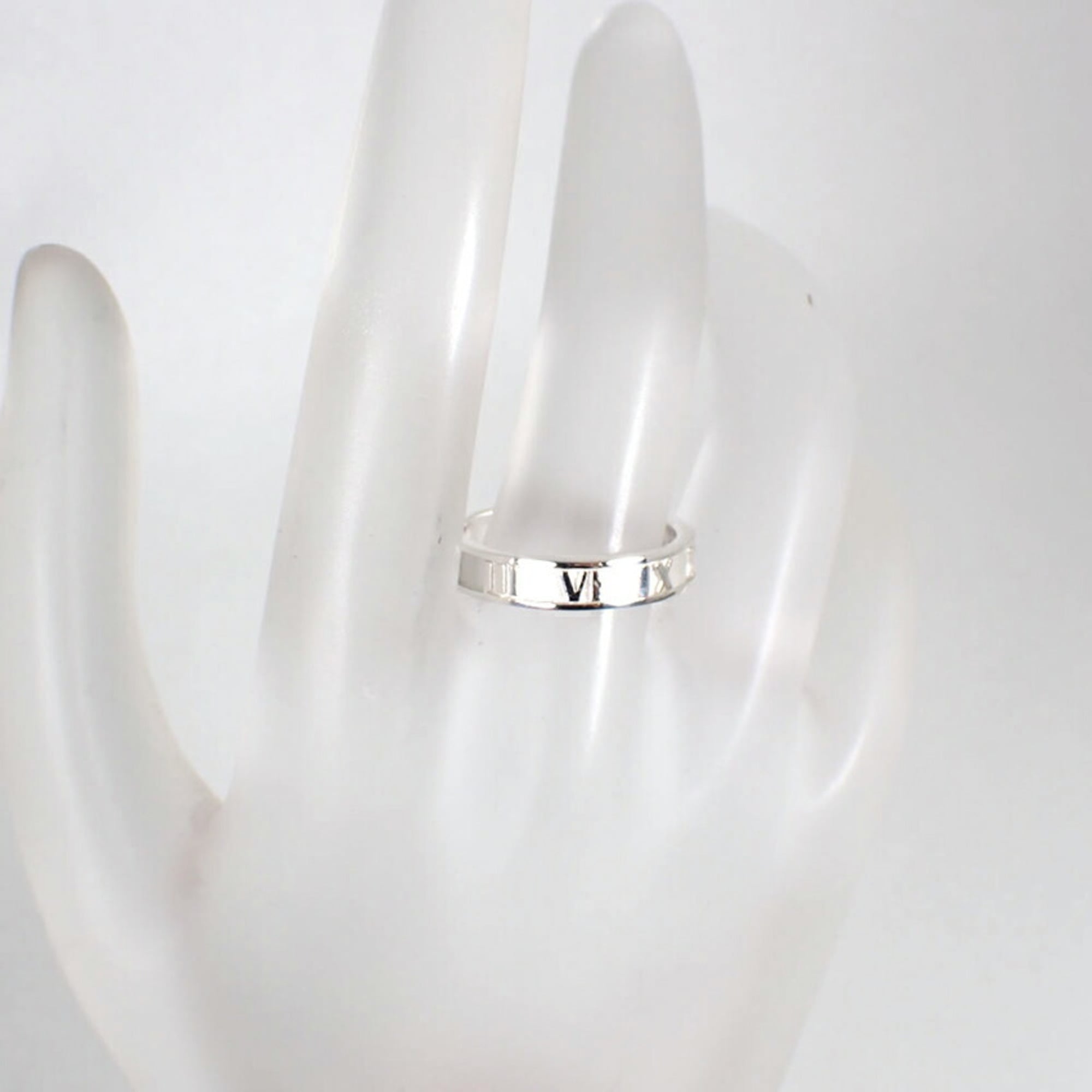 Tiffany Sterling Silver 925 Band Ring (Pre-Owned)