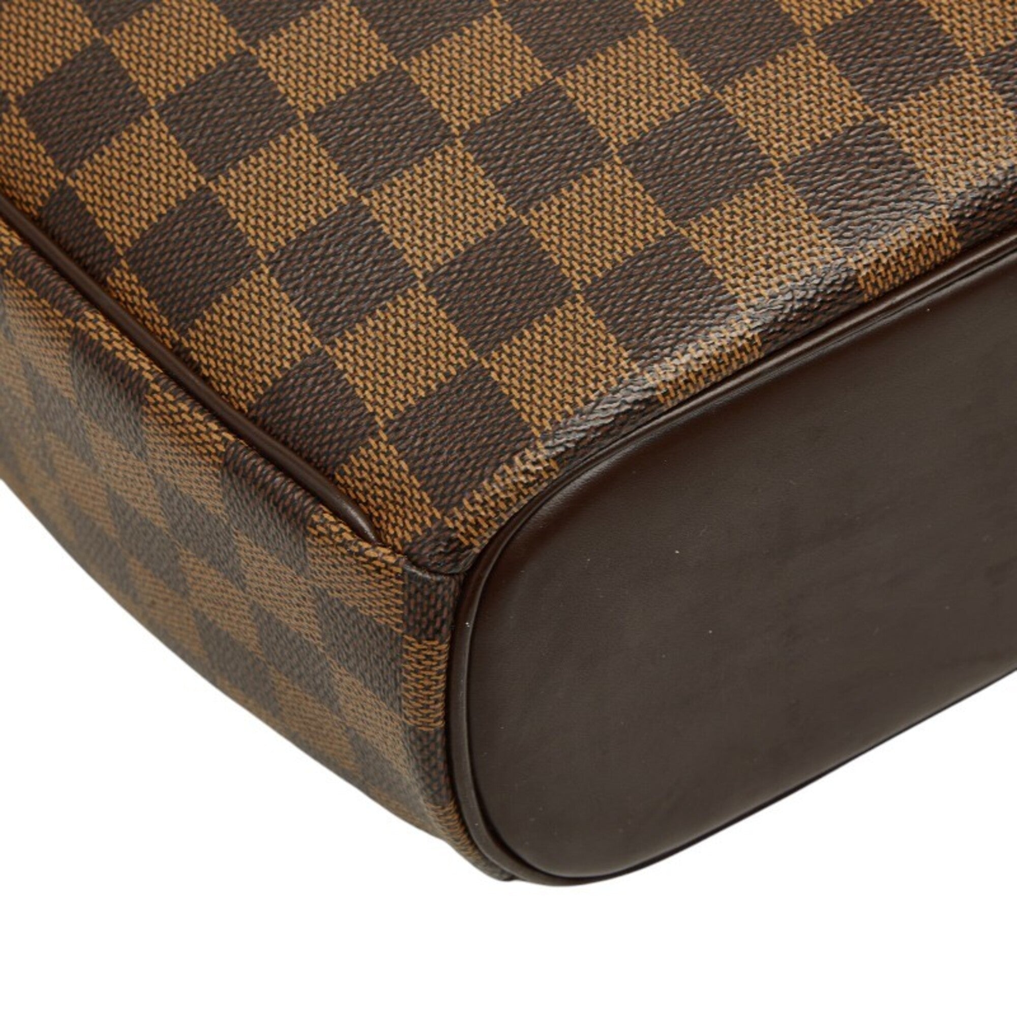 Louis Vuitton Brown Pvc Leather Handbag (Pre-Owned)