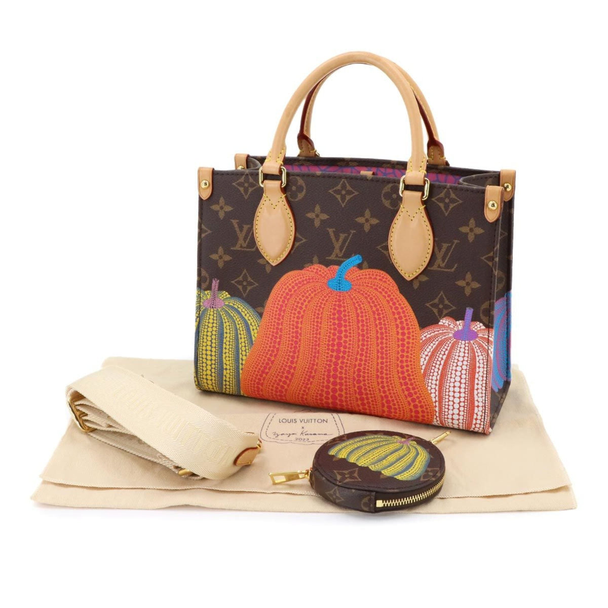 Louis Vuitton Monogram Multi-Color Monogram Handbag Pouch (Pre-Owned)