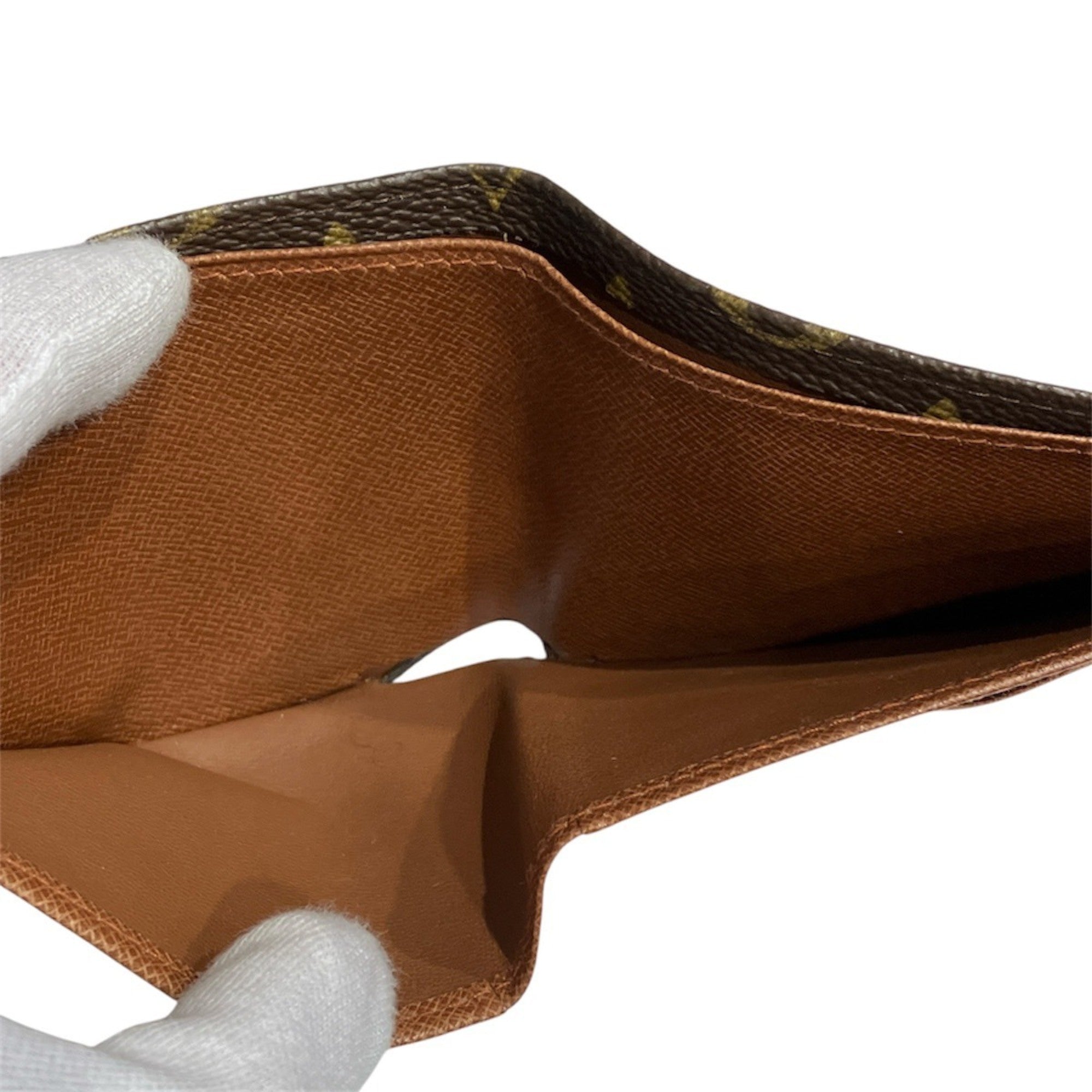 Louis Vuitton Brown Pvc Wallet (Bi-Fold) (Pre-Owned)