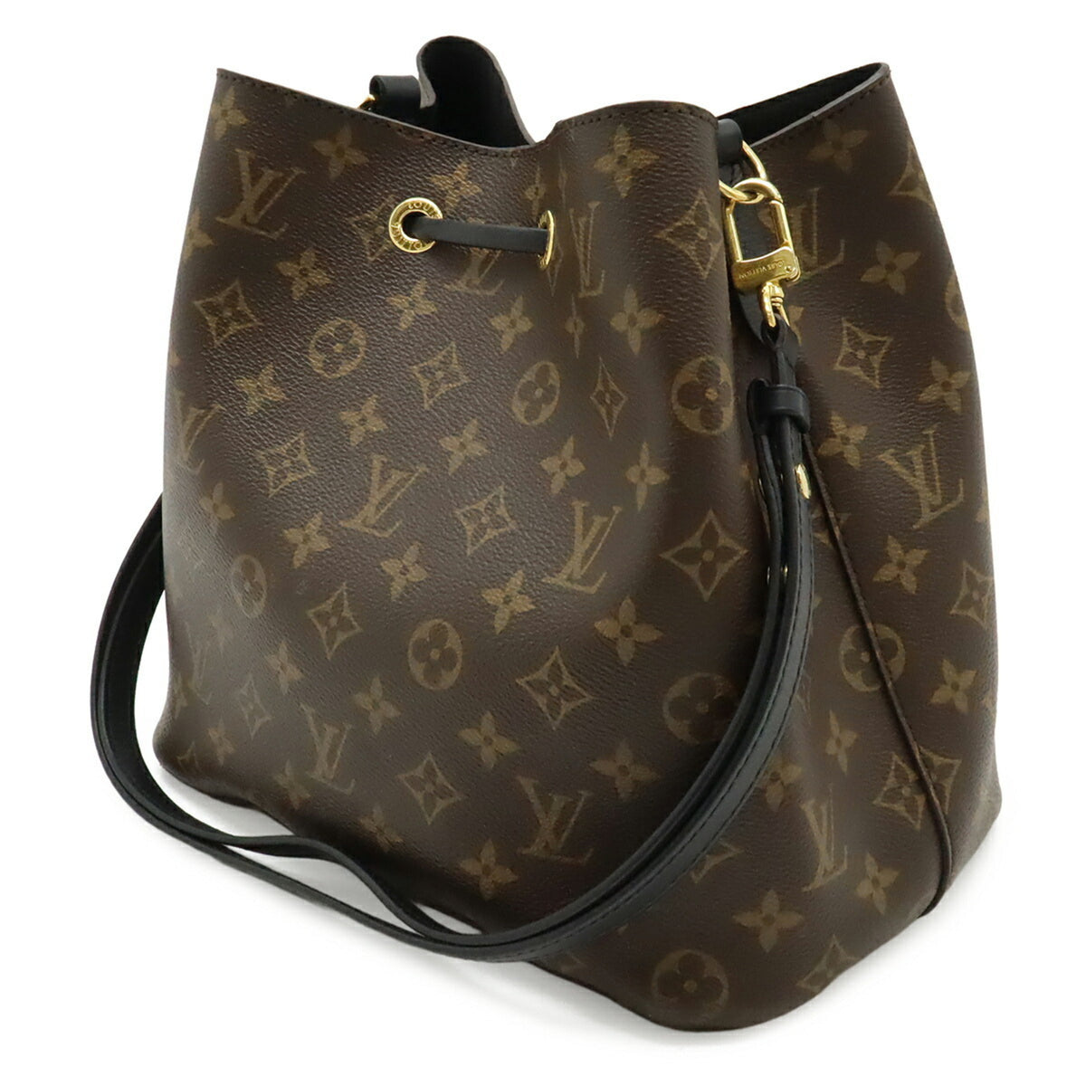 Louis Vuitton Black Monogram Noir White Monogram Shoulder Bag (Pre-Owned)