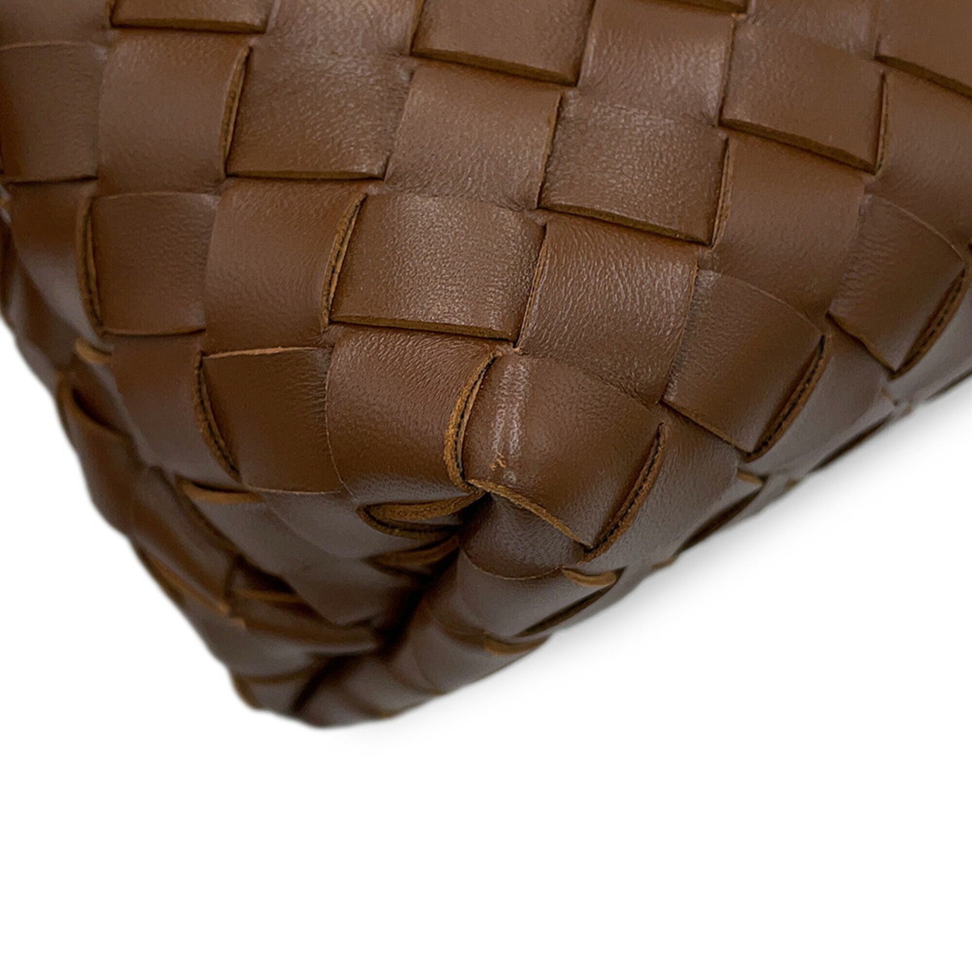 Bottega Veneta Leather Handbag Pouch (Pre-Owned)