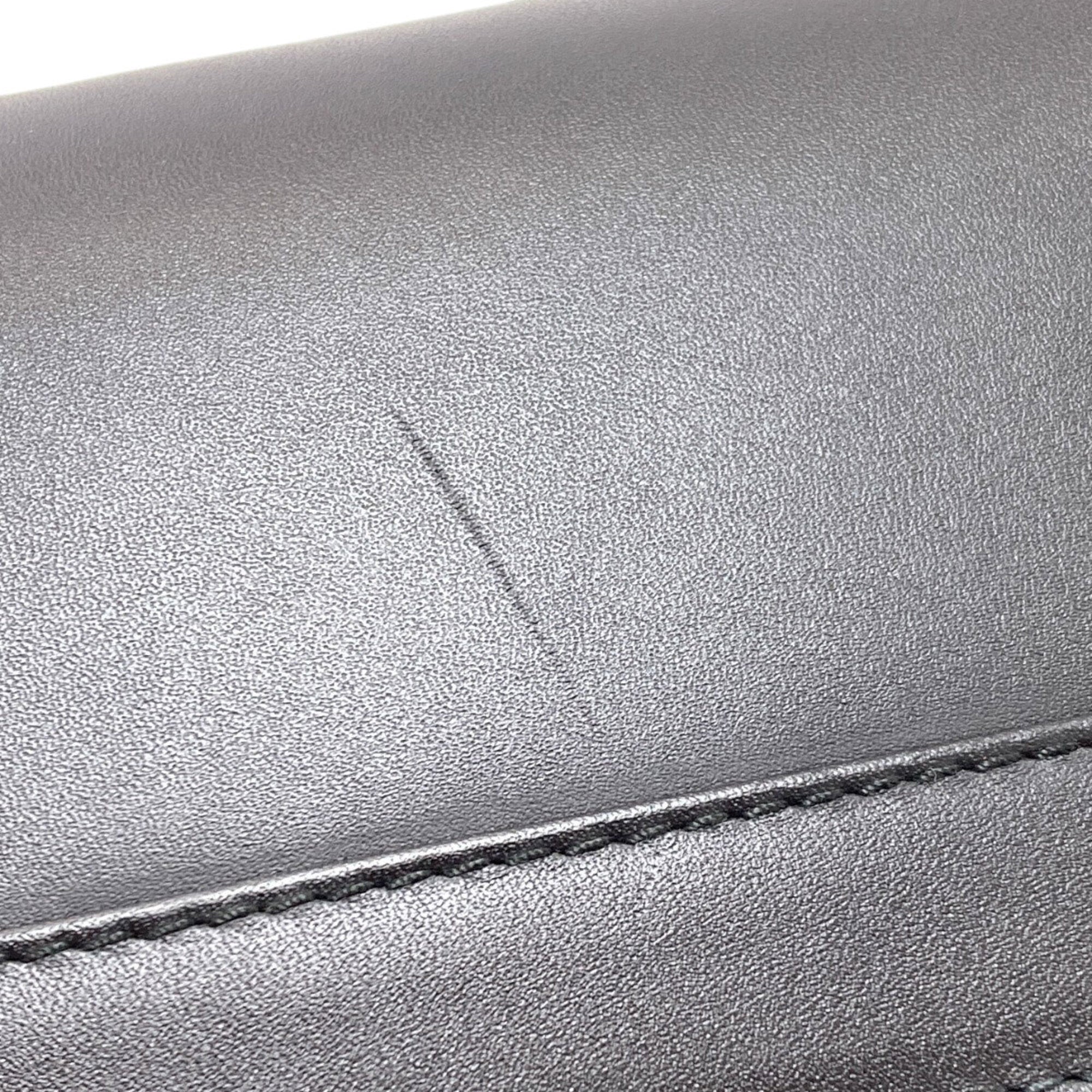 Dunhill Black Leather Clutch Bag (Pre-Owned)