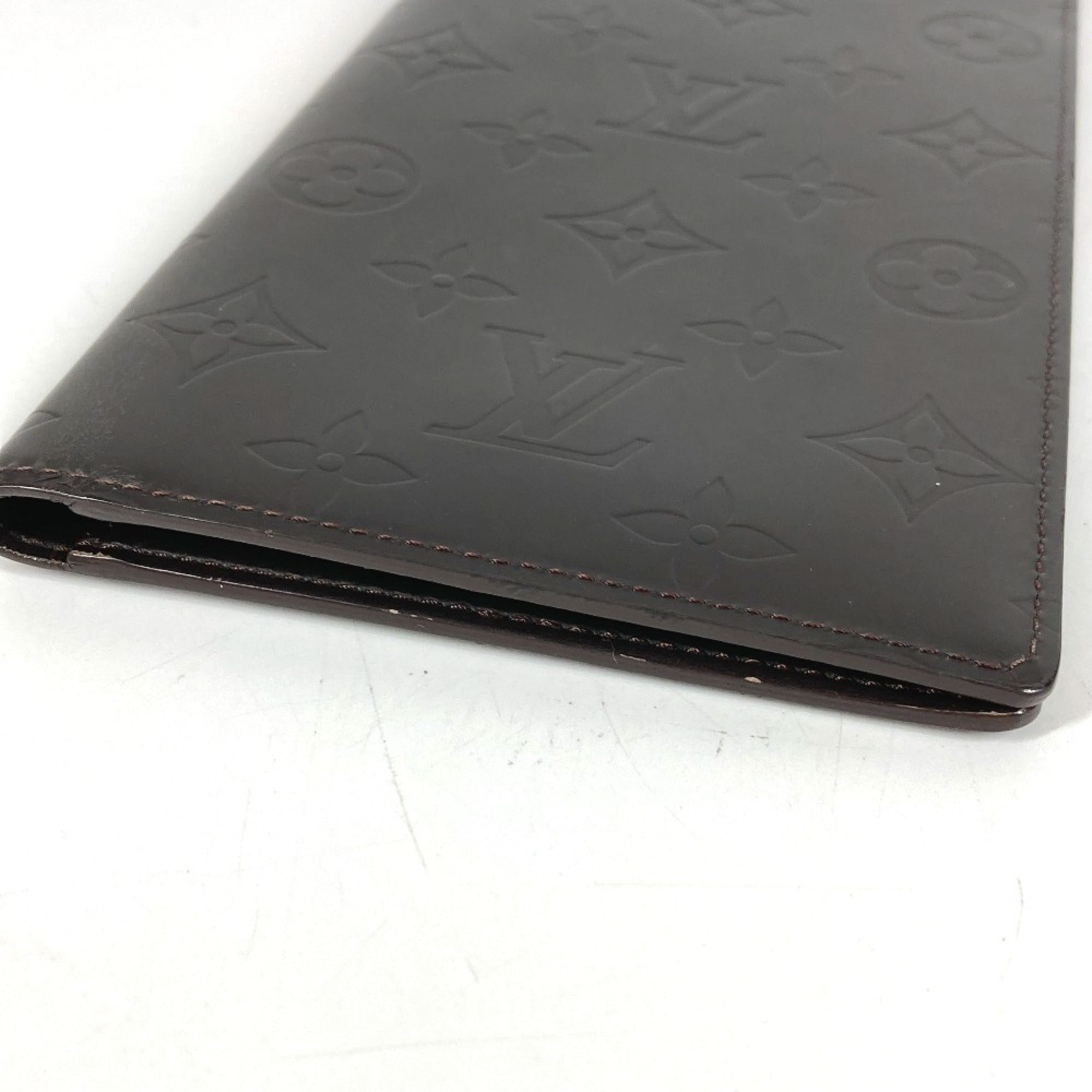 Louis Vuitton Brown Coffee Long Wallet (Bi-Fold) (Pre-Owned)