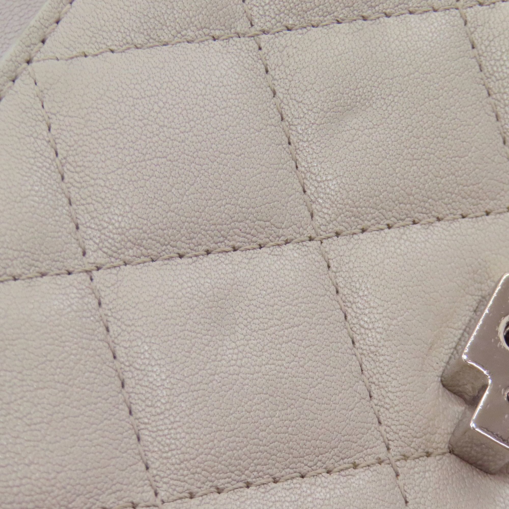 Chanel Gray Shoulder Bag (Pre-Owned)