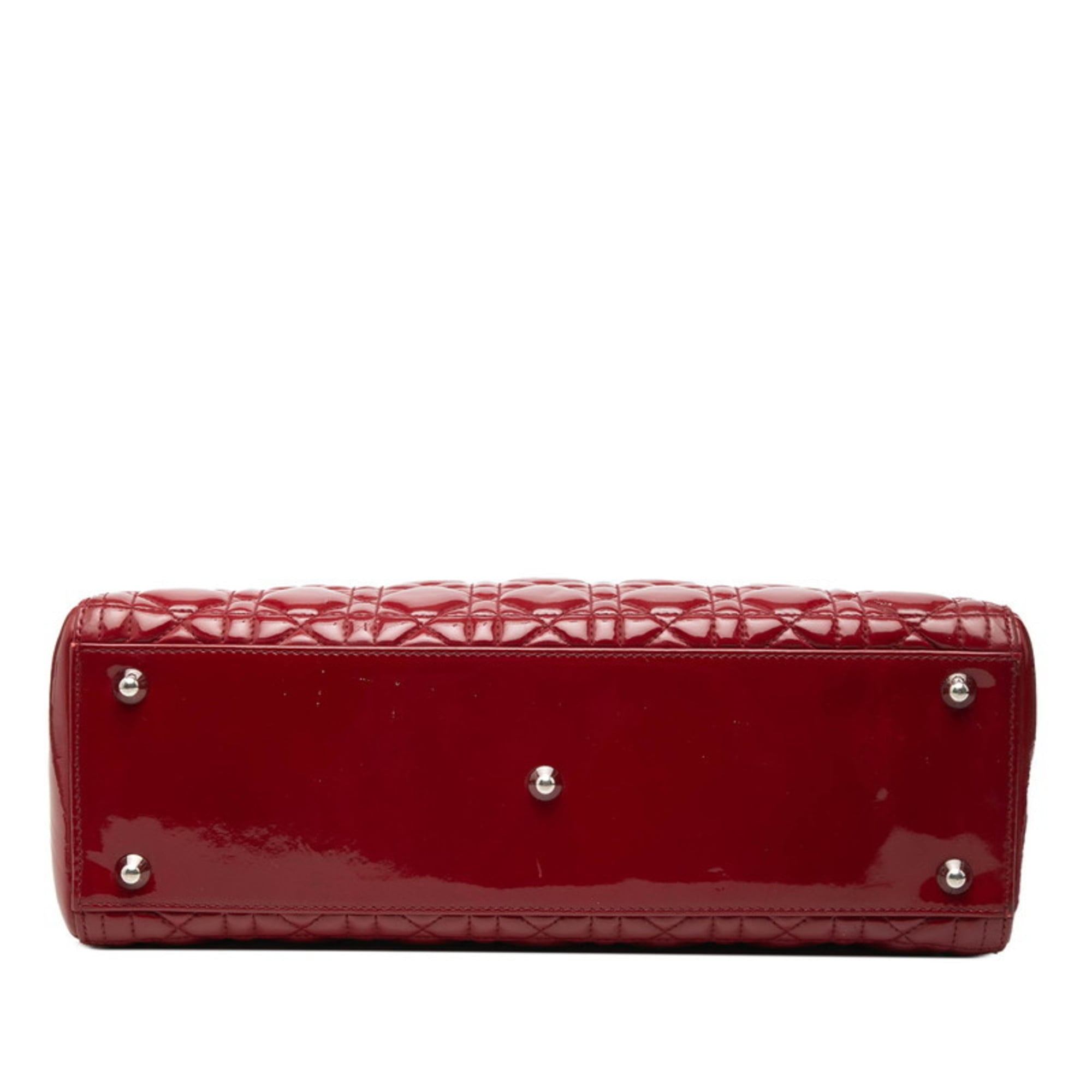 Christian Dior Red Color Handbag Shoulder Bag (Pre-Owned)