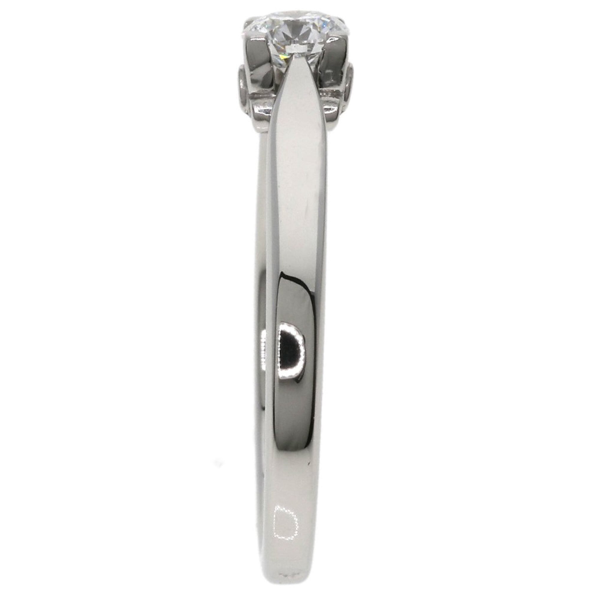 Van Cleef & Arpels Platinum 950 Band Ring (Pre-Owned)