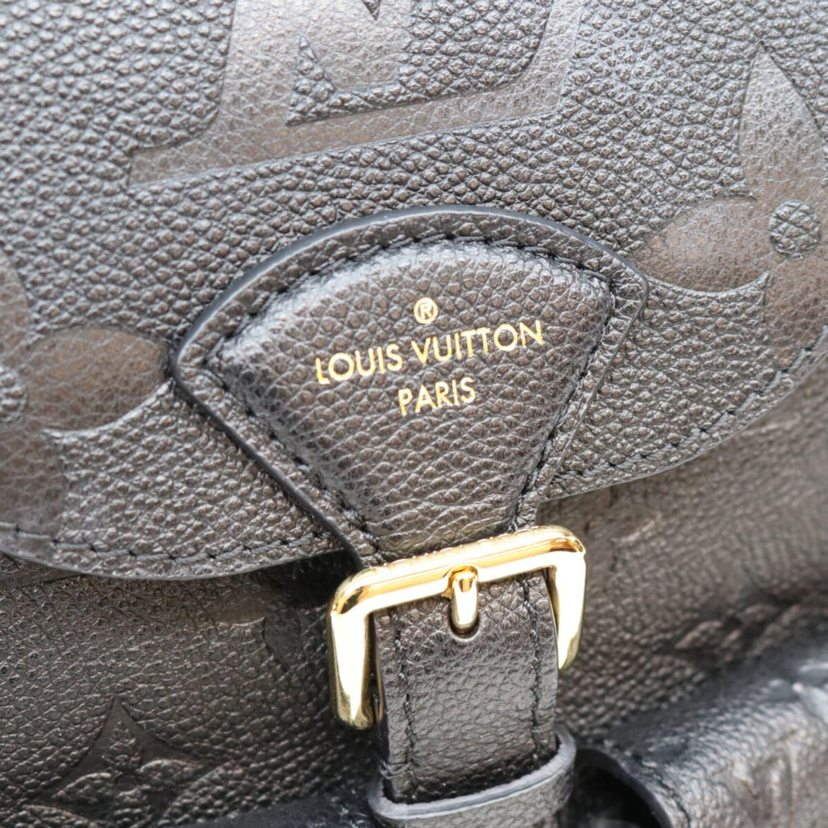 Louis Vuitton Black Monogram Empreinte Backpack (Pre-Owned)
