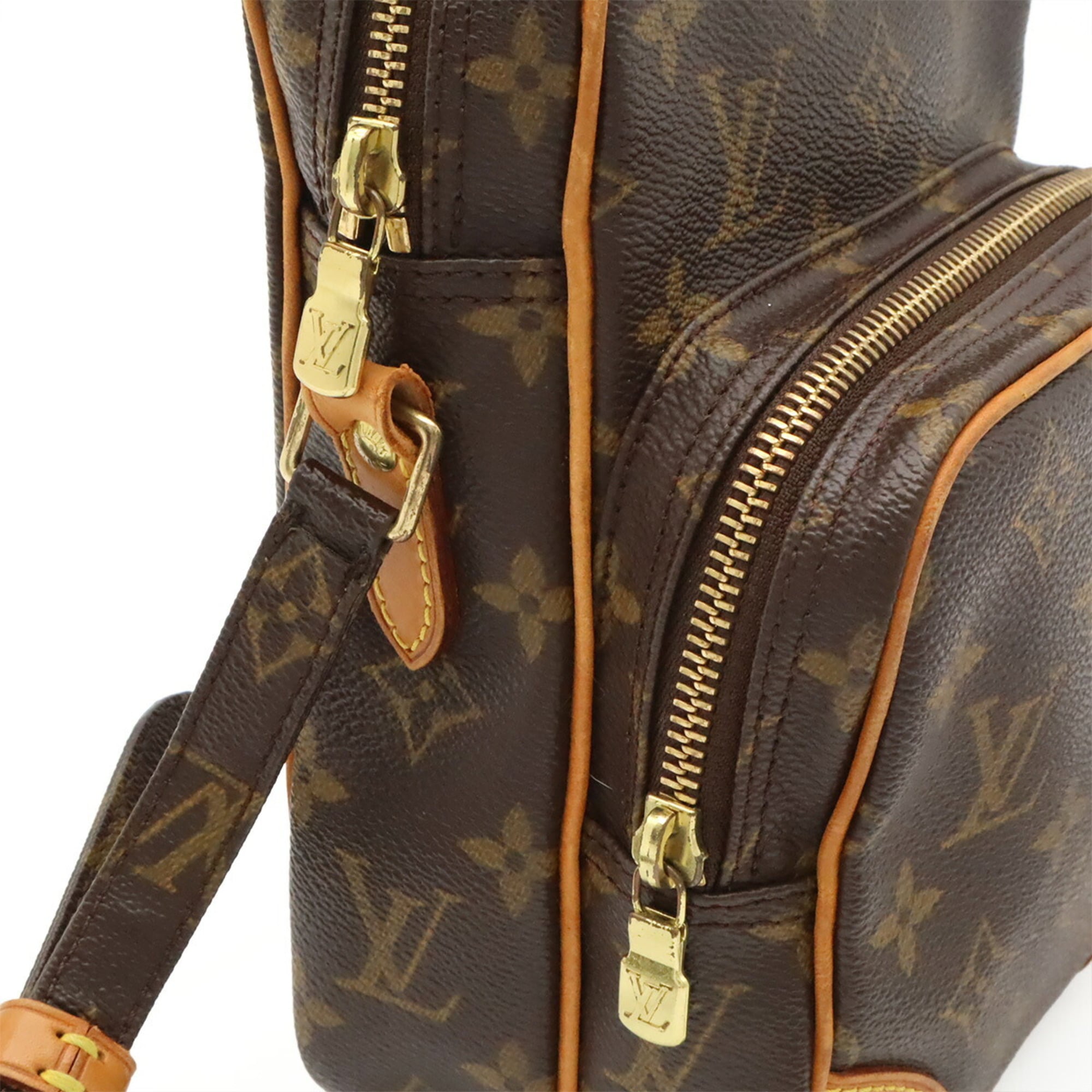 Louis Vuitton Brown Monogram Canvas Pochette Shoulder Bag (Pre-Owned)