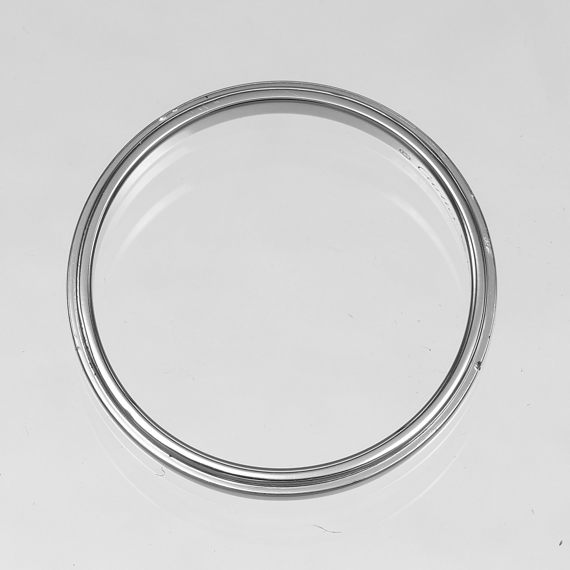 Cartier Platinum 950 Band Ring (Pre-Owned)